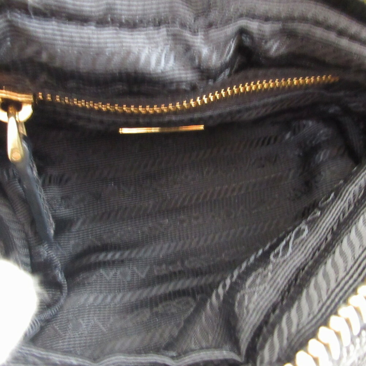 Prada Denim Pouch (Pre-Owned)