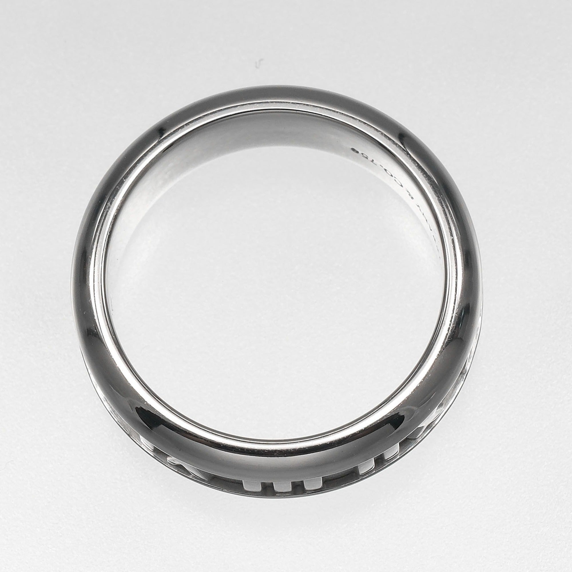 Tiffany White Gold (18K) Band Ring (Pre-Owned)