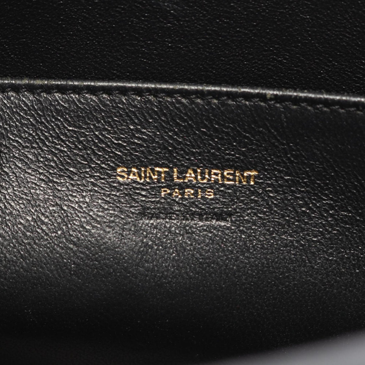 Yves Saint Laurent Black Leather Handbag (Pre-Owned)
