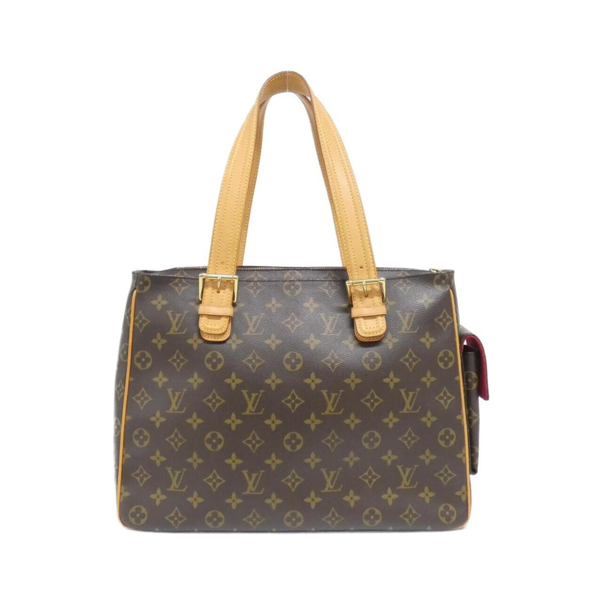 Louis Vuitton Brown Coated Canvas Handbag (Pre-Owned)