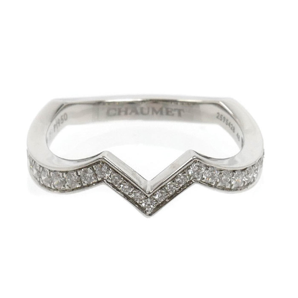 Chaumet Platinum 950 Band Ring (Pre-Owned)