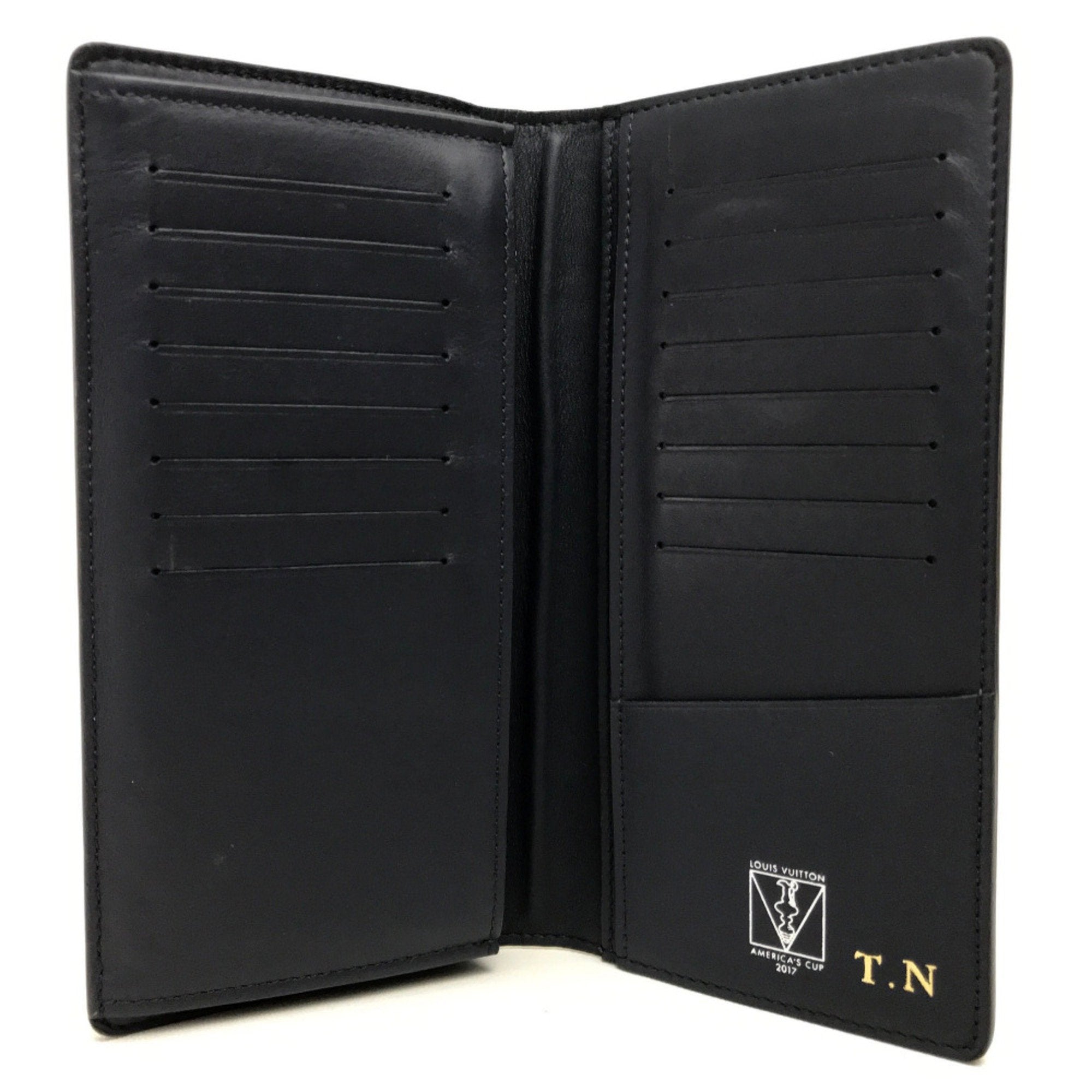 Louis Vuitton White Other Long Wallet (Bi-Fold) (Pre-Owned)