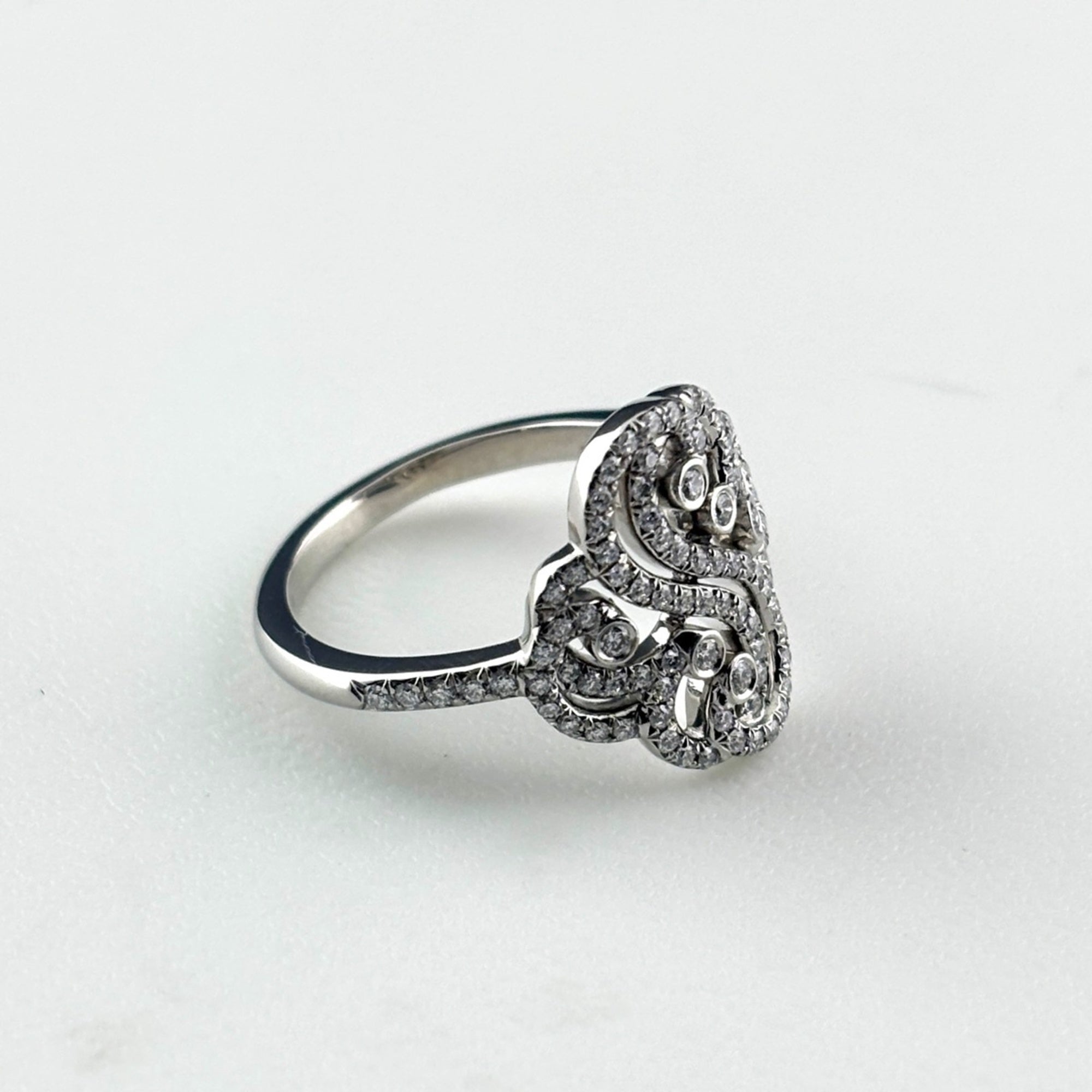 Tiffany Platinum 950 Band Ring (Pre-Owned)