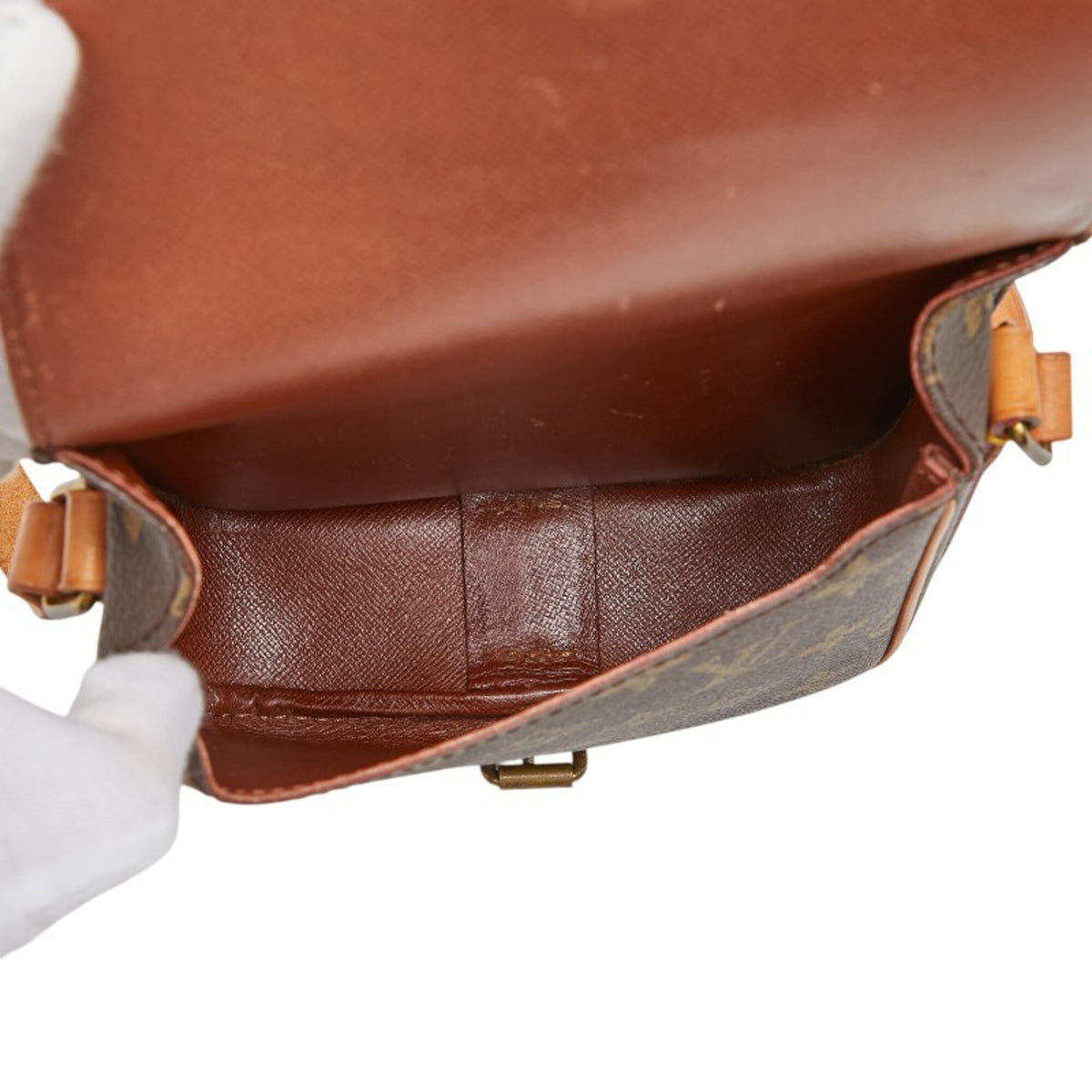 Louis Vuitton Brown Pvc Leather Shoulder Bag (Pre-Owned)