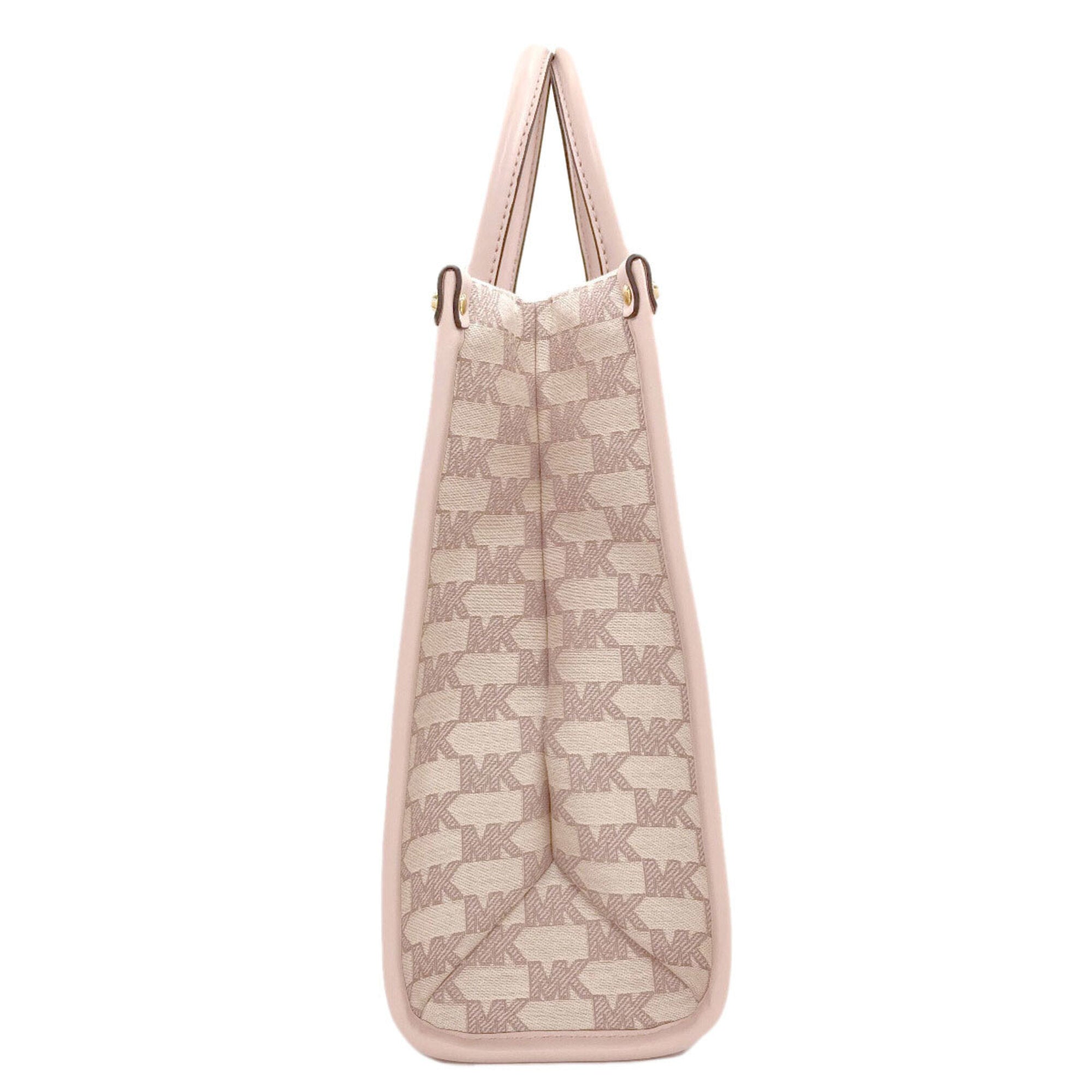 Michael Kors Pink Canvas Tote Bag (Pre-Owned)