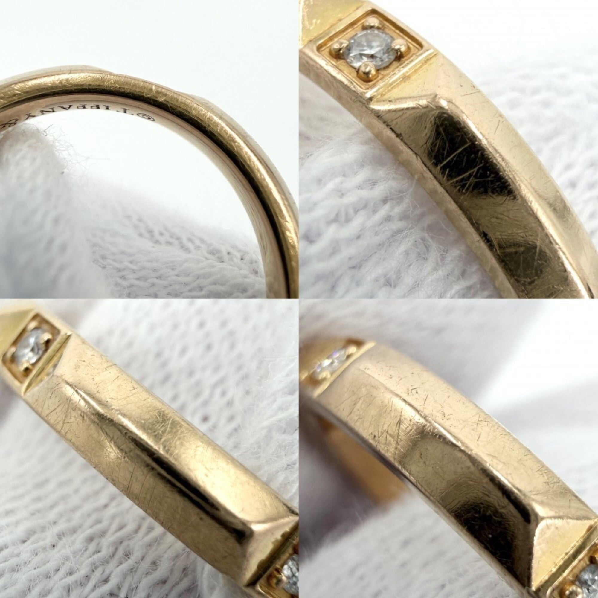 Tiffany Pink Gold (18K) Band Ring (Pre-Owned)