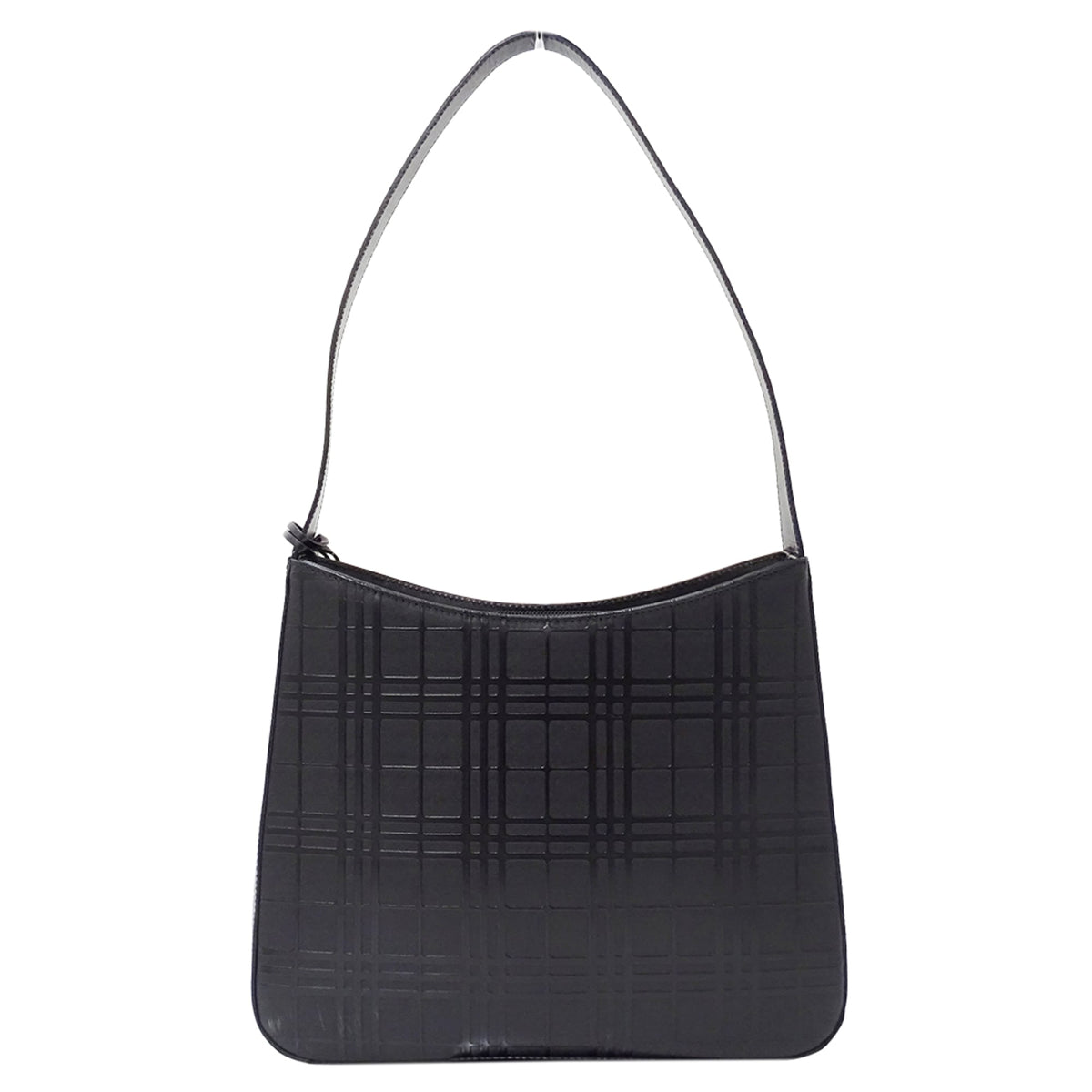 Burberry Black Leather Shoulder Bag (Pre-Owned)