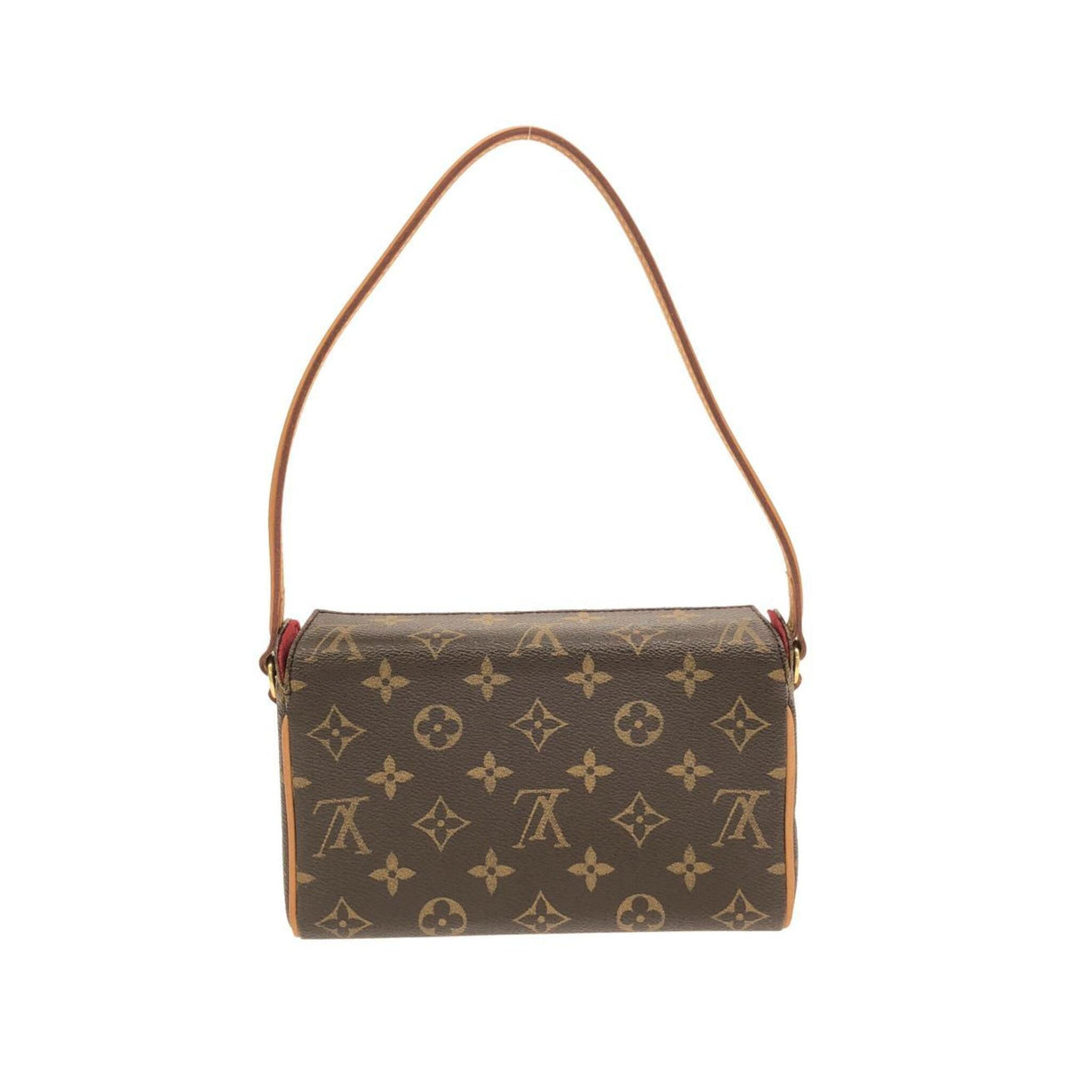Louis Vuitton Brown Coated Canvas Handbag (Pre-Owned)