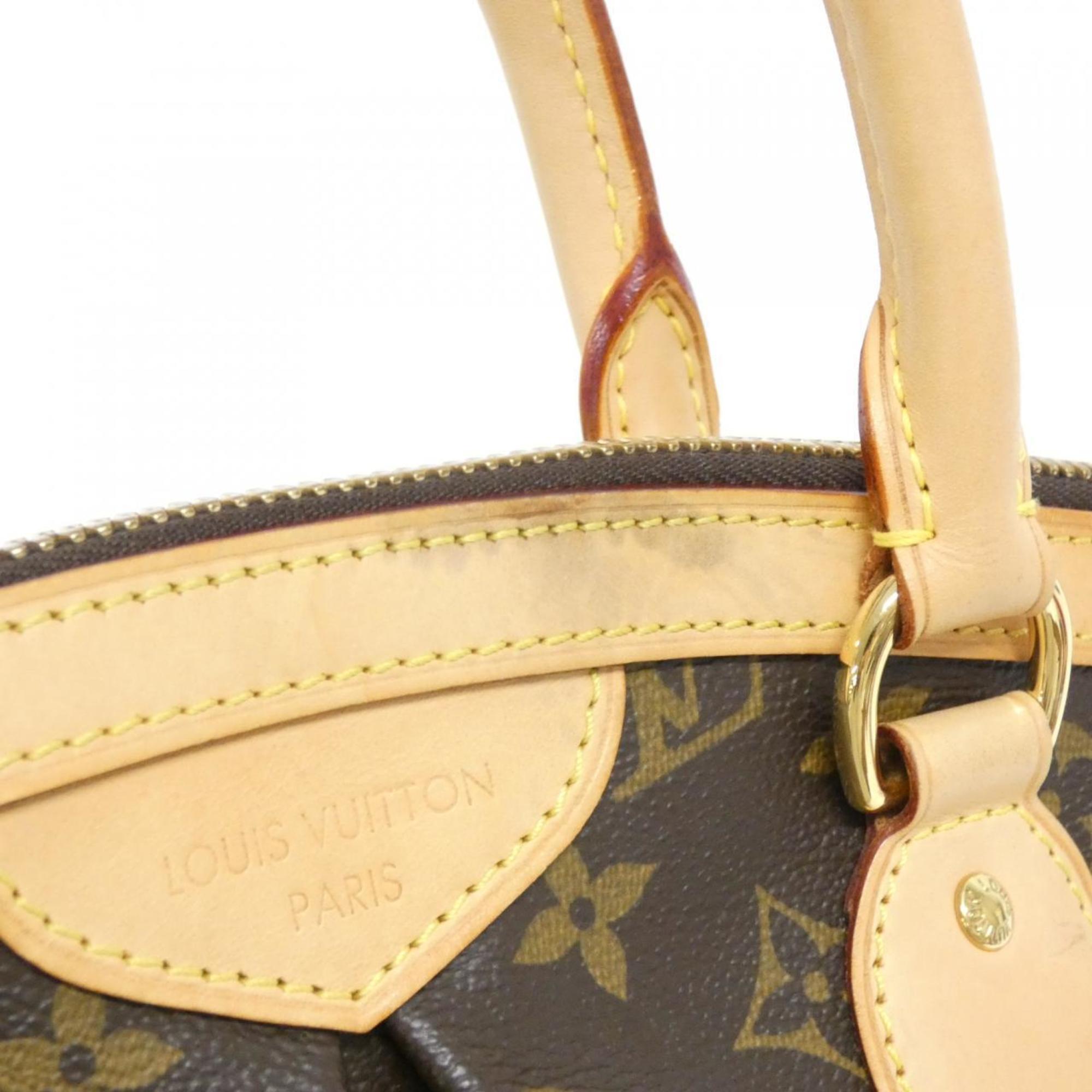 Louis Vuitton Brown Coated Canvas Handbag (Pre-Owned)