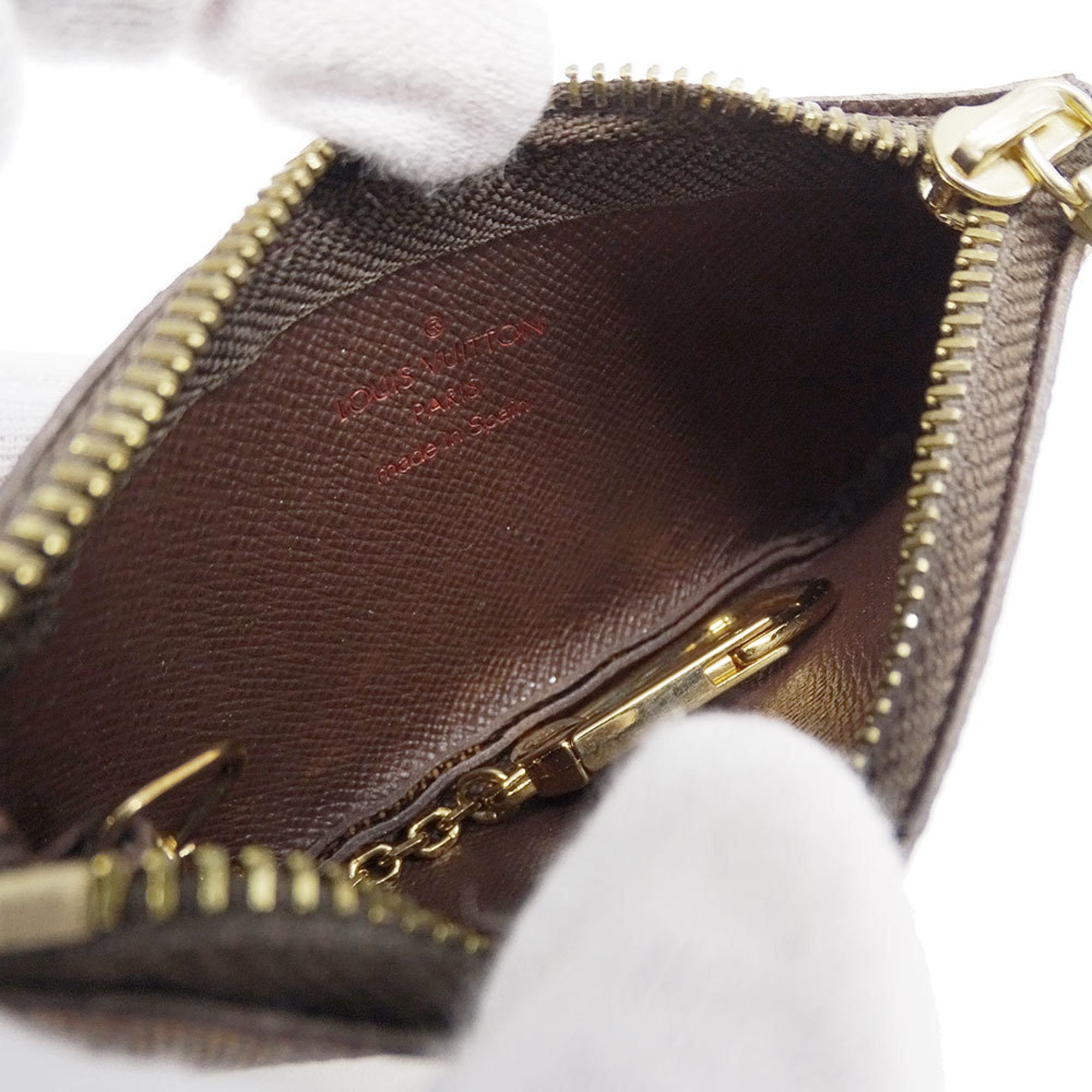 Louis Vuitton Brown Damier Canvas Coin Purse/Coin Case (Pre-Owned)