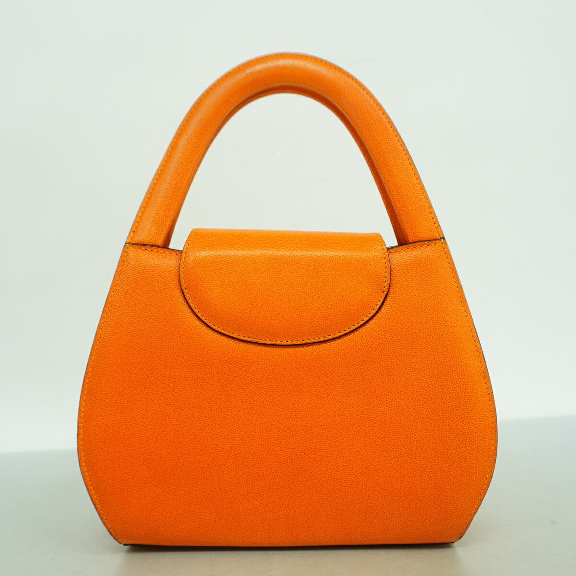 Cartier Orange Leather Handbag (Pre-Owned)