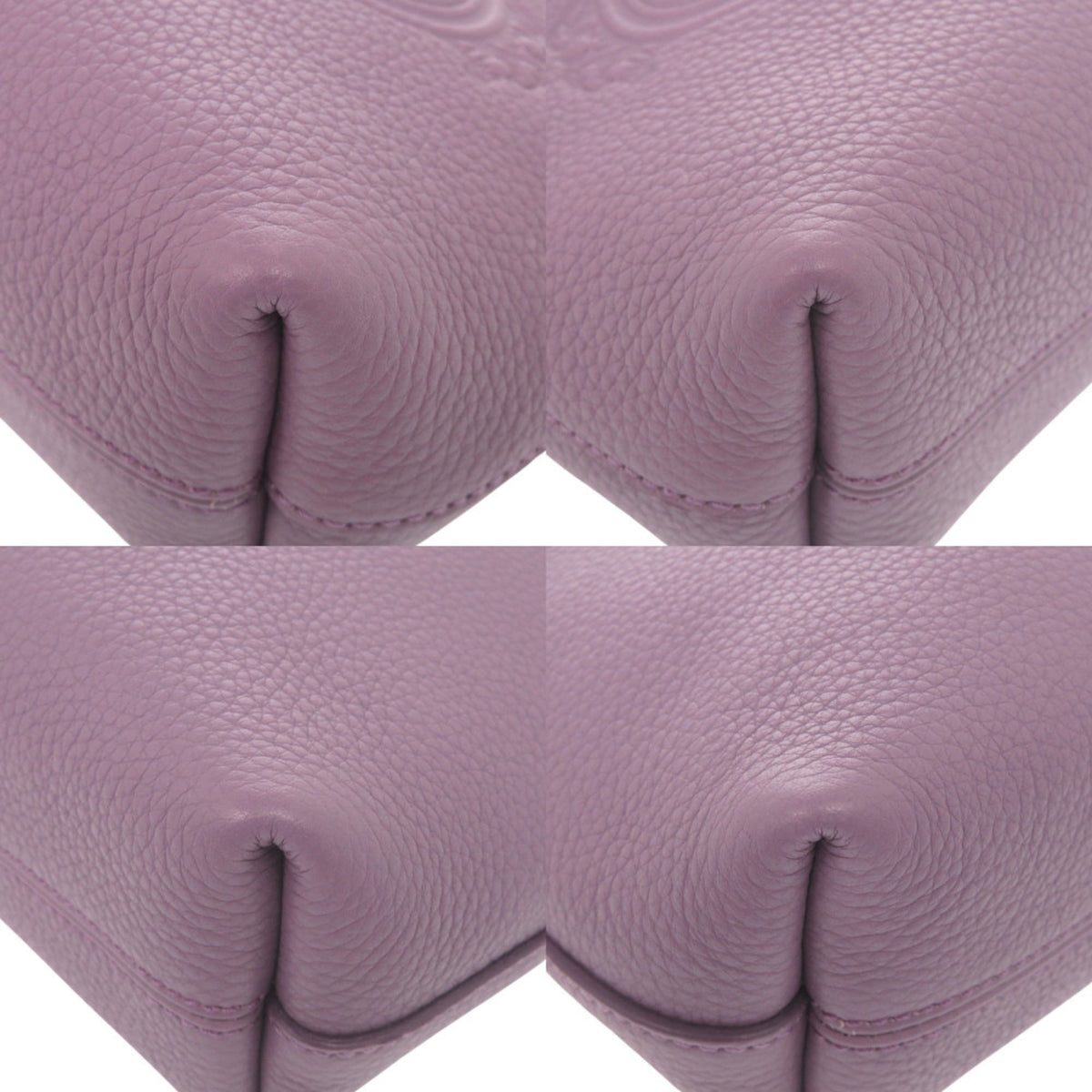 Tod's Purple Leather Handbag (Pre-Owned)