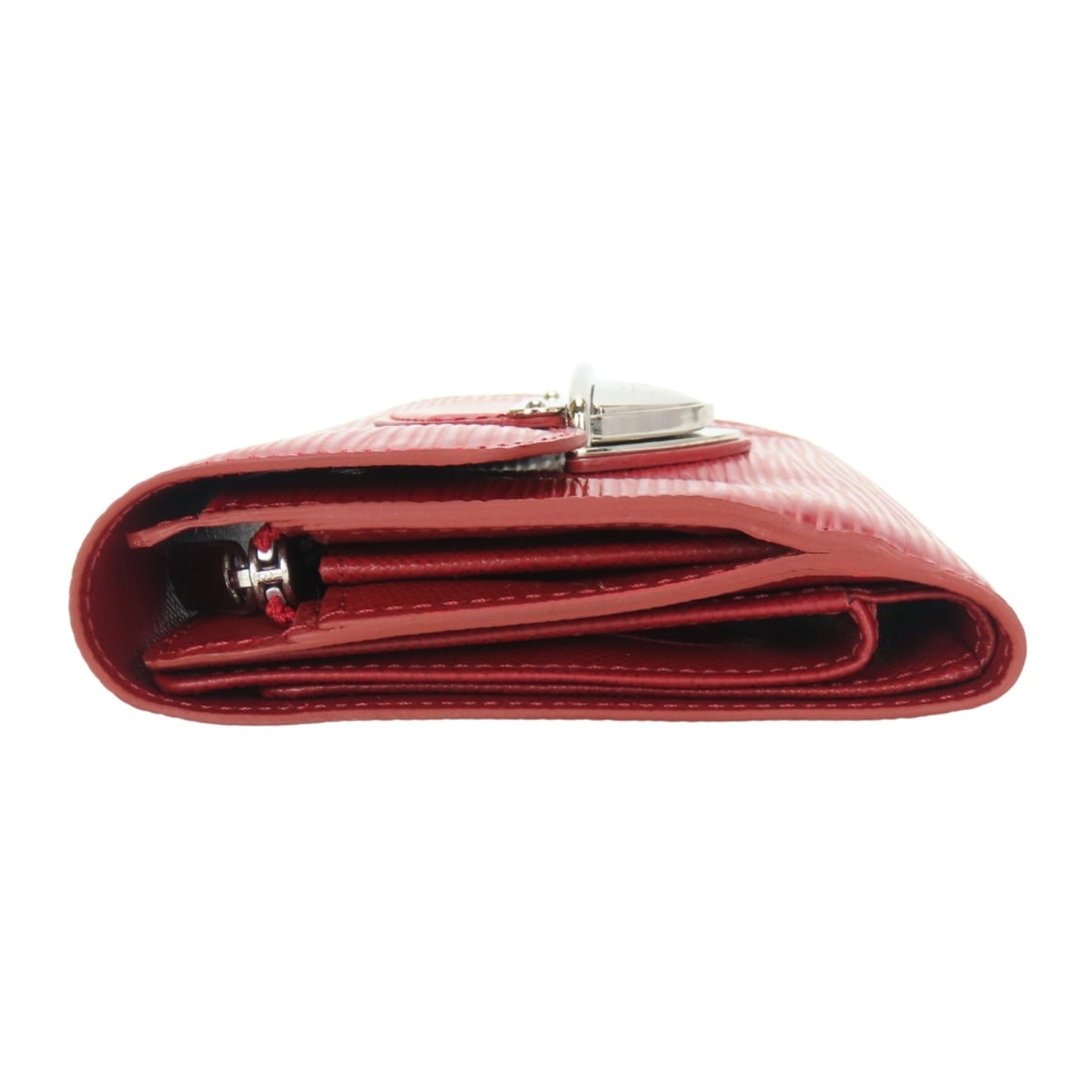 Louis Vuitton Ruby Epi Leather Wallet (Tri-Fold) (Pre-Owned)