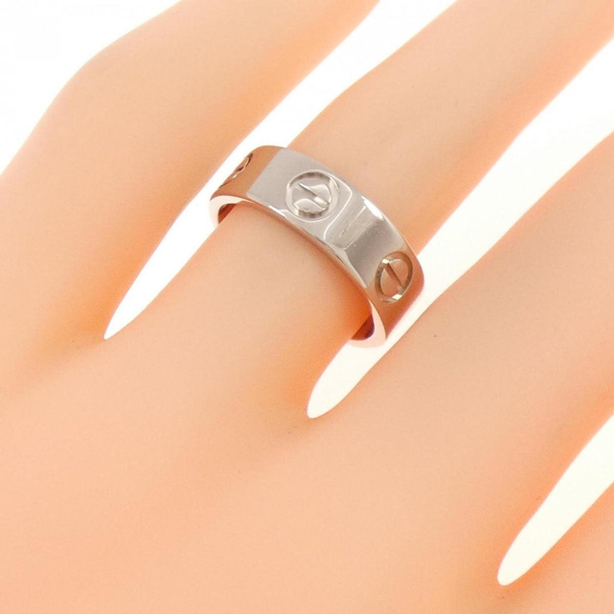Cartier White Gold (18K) Band Ring (Pre-Owned)