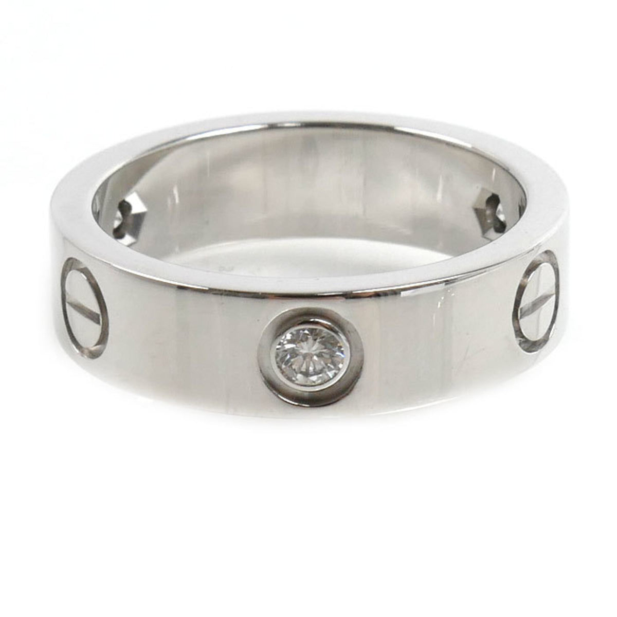 Cartier White Gold (18K) Band Ring (Pre-Owned)