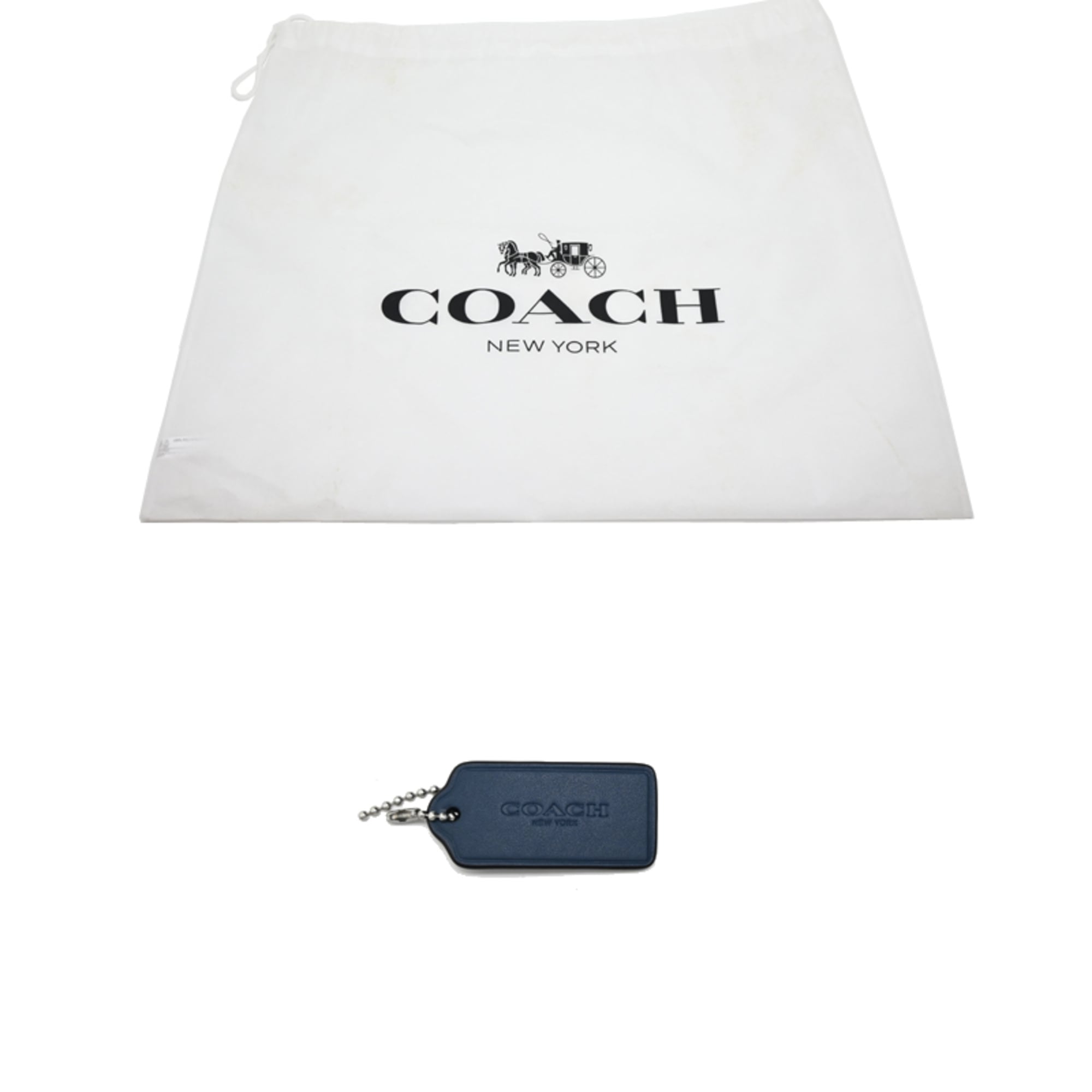 Coach Navy Leather (Pre-Owned)