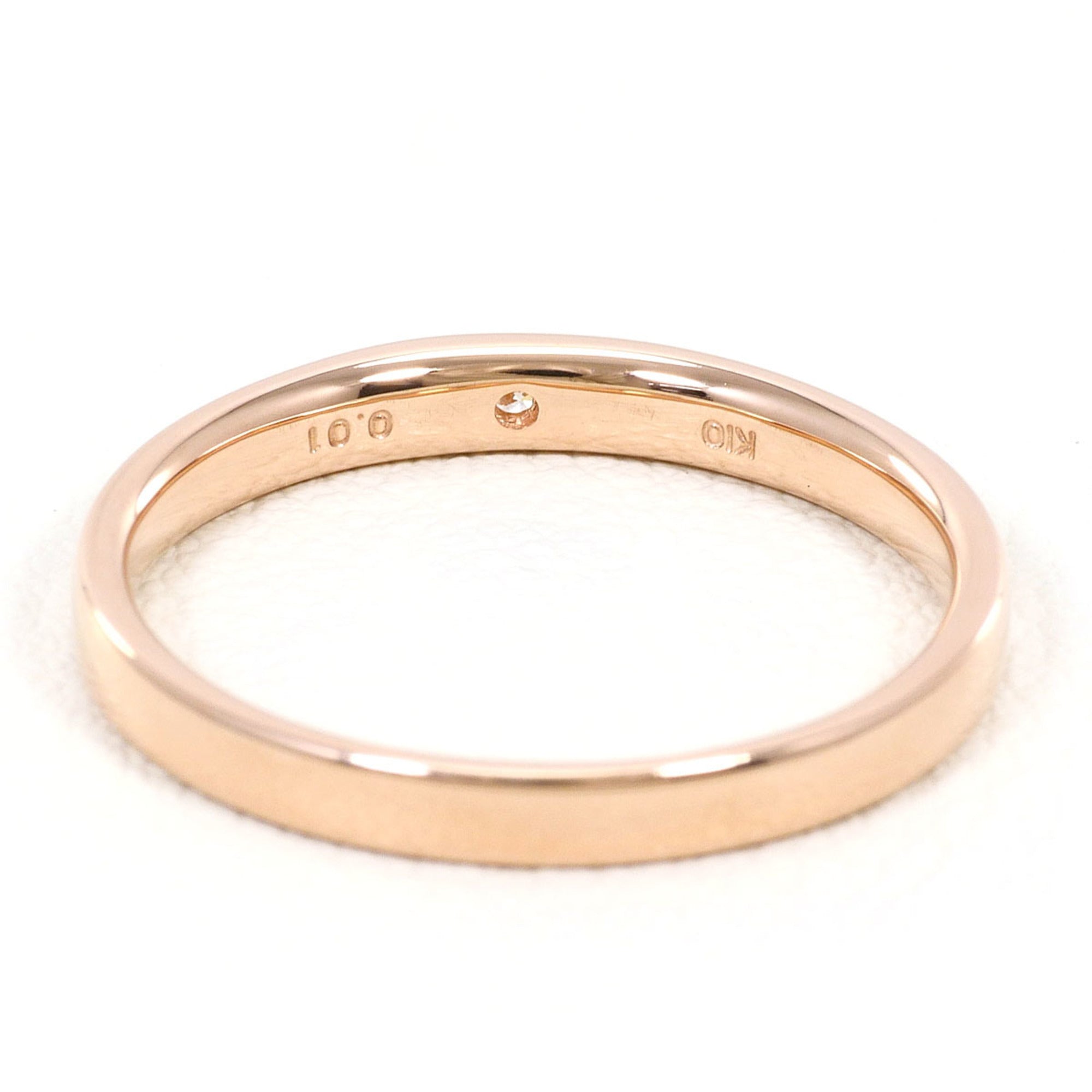 Unbranded Pink Gold Pink Gold (10K) Band Ring (Pre-Owned)