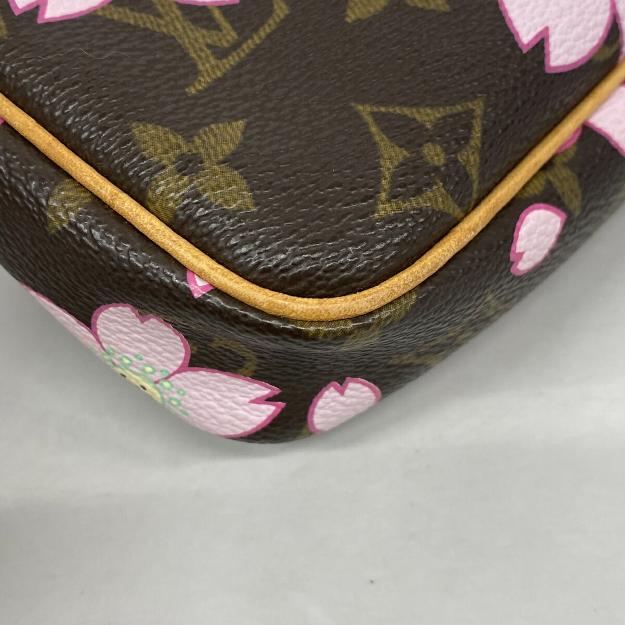 Louis Vuitton Brown Pouch (Pre-Owned)