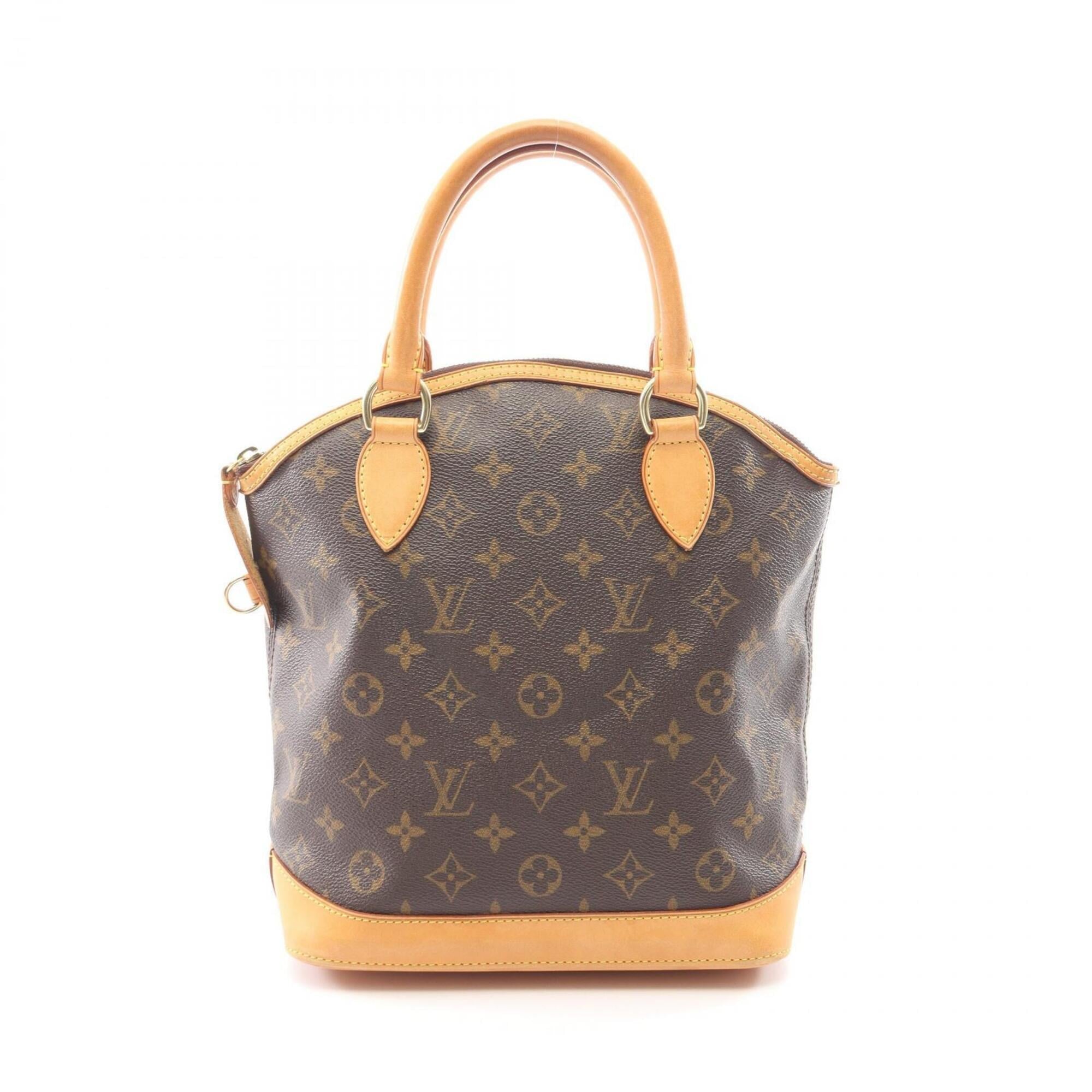 Louis Vuitton Brown Pvc Leather Handbag (Pre-Owned)