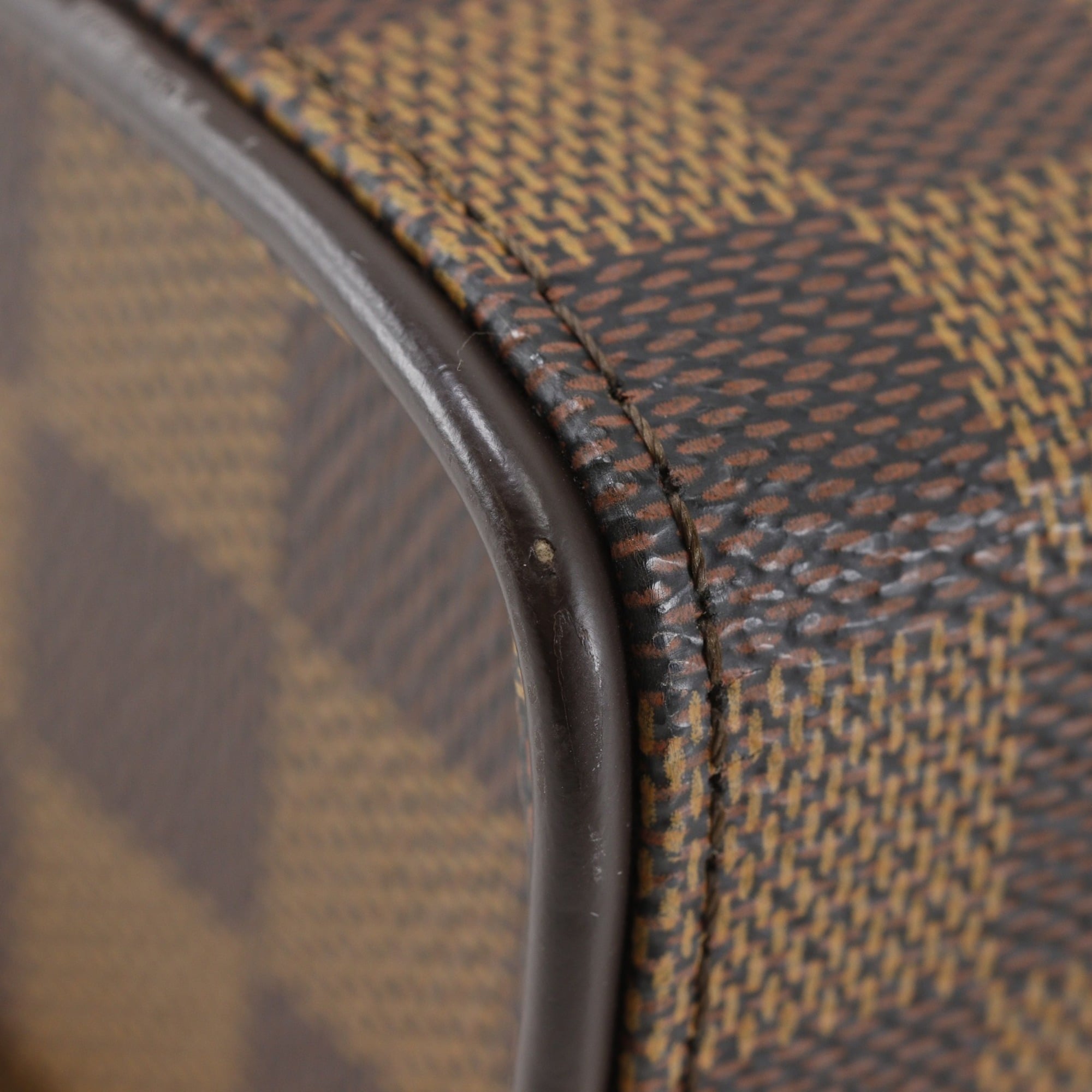 Louis Vuitton Damier Brown Damier Canvas Shoulder Bag (Pre-Owned)