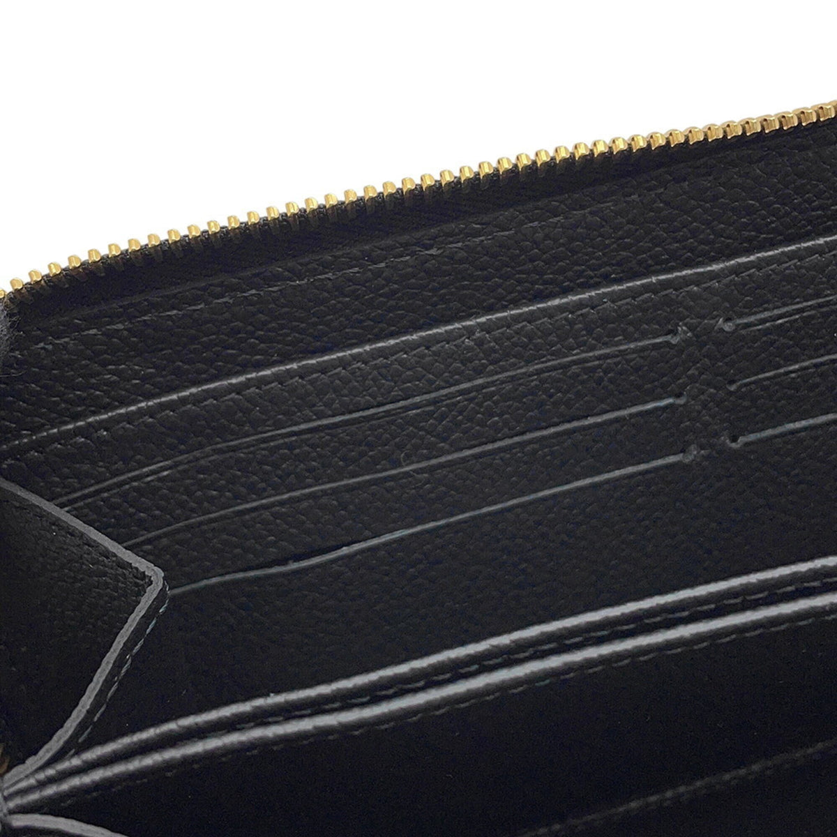 Louis Vuitton Monogram Empreinte Black Noir Monogram Empreinte Long Wallet (Bi-Fold) (Pre-Owned)