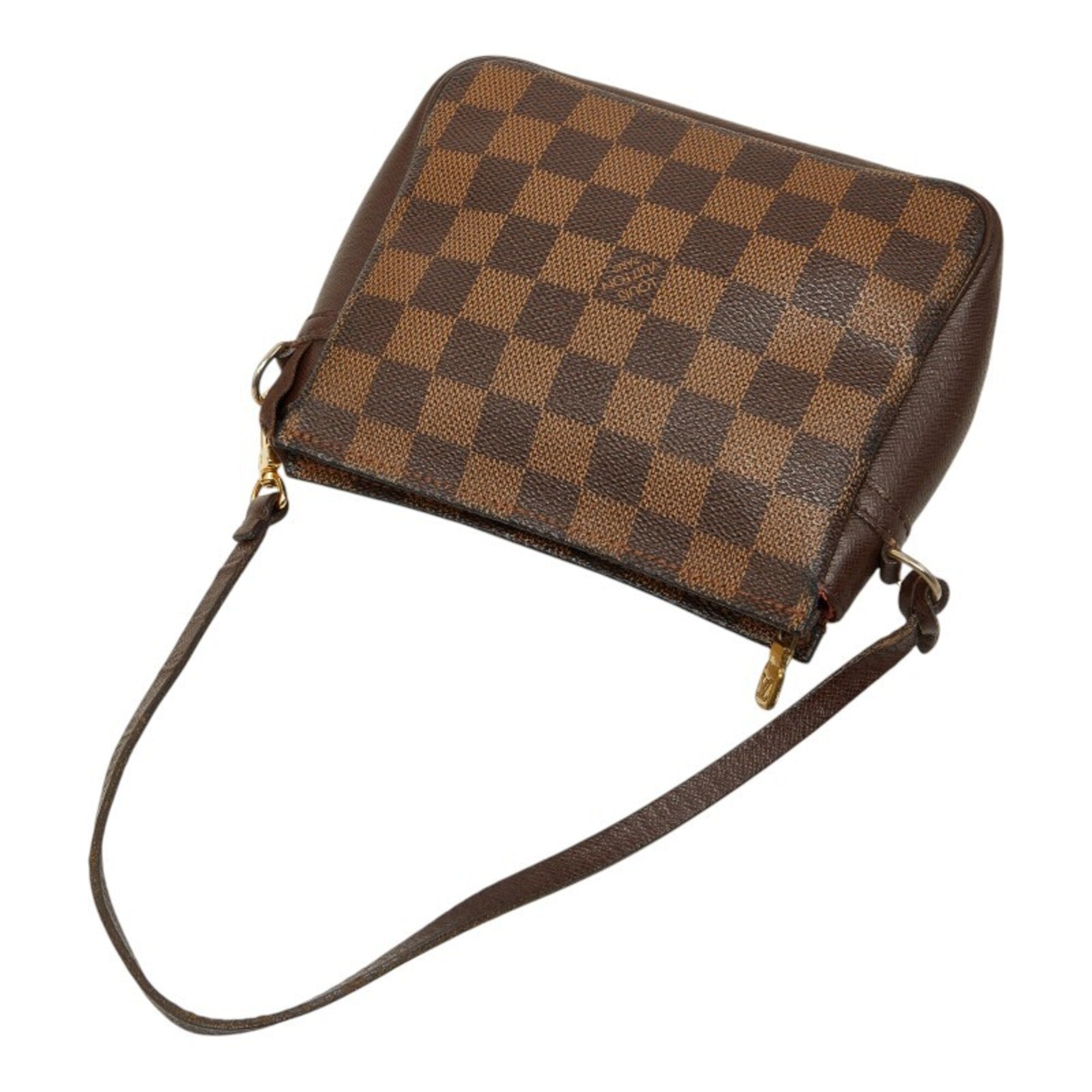 Louis Vuitton Brown Pvc Leather Handbag (Pre-Owned)