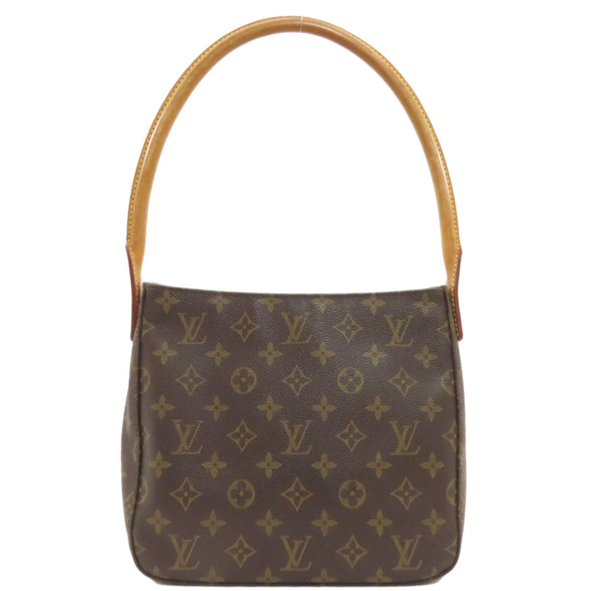 Louis Vuitton Brown Monogram Canvas Handbag (Pre-Owned)