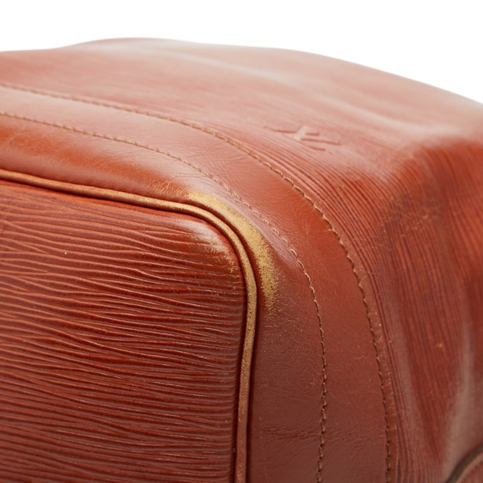 Louis Vuitton Epi Brown Leather Shoulder Bag (Pre-Owned)