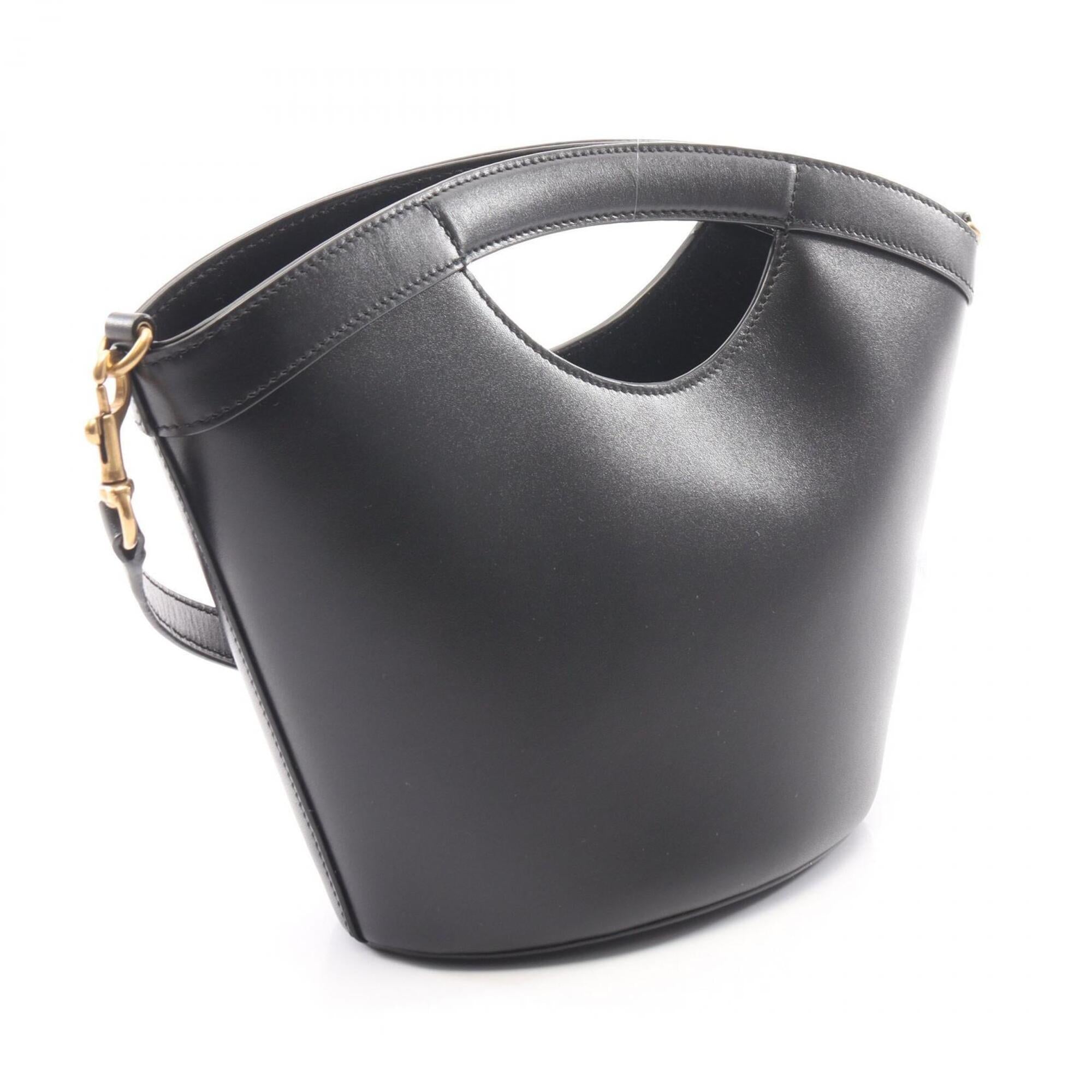 Saint Laurent Black Leather Handbag (Pre-Owned)