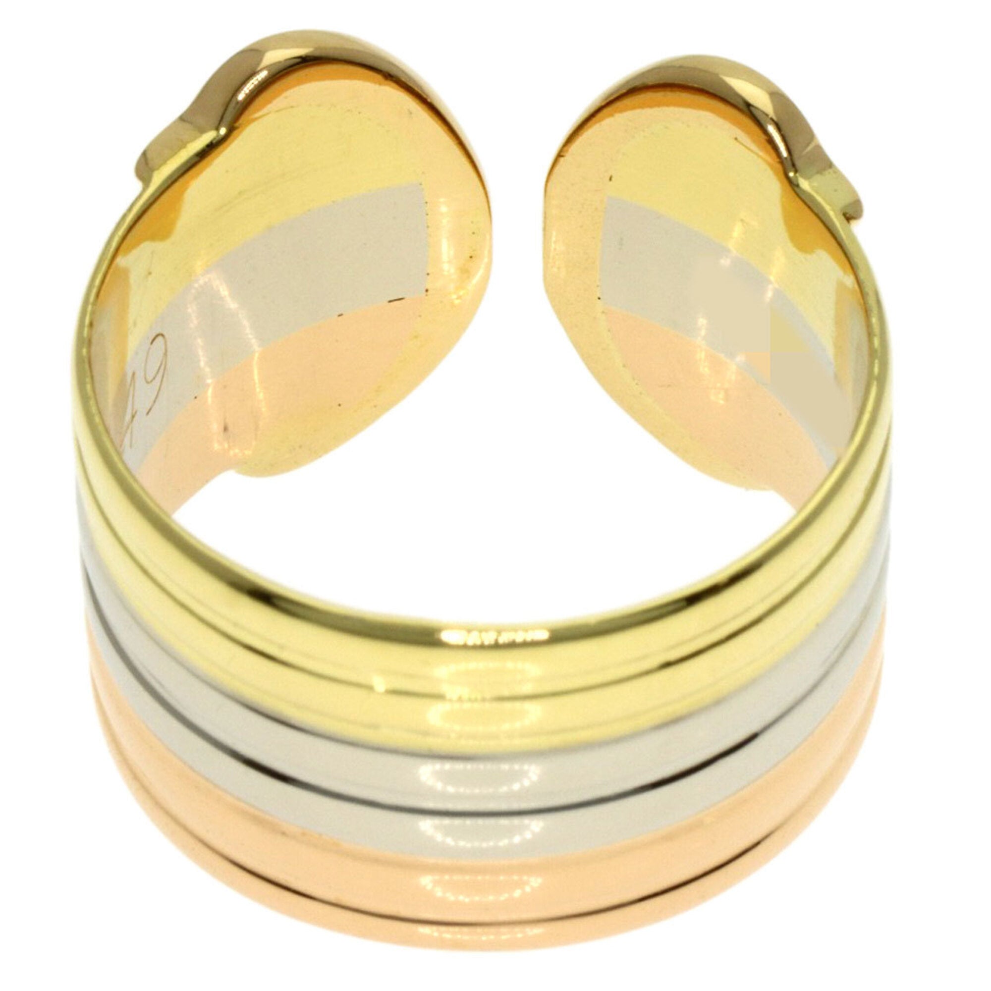 Cartier Yellow Gold (18K) Pink Gold (18K) White Gold (18K) Band Ring (Pre-Owned)