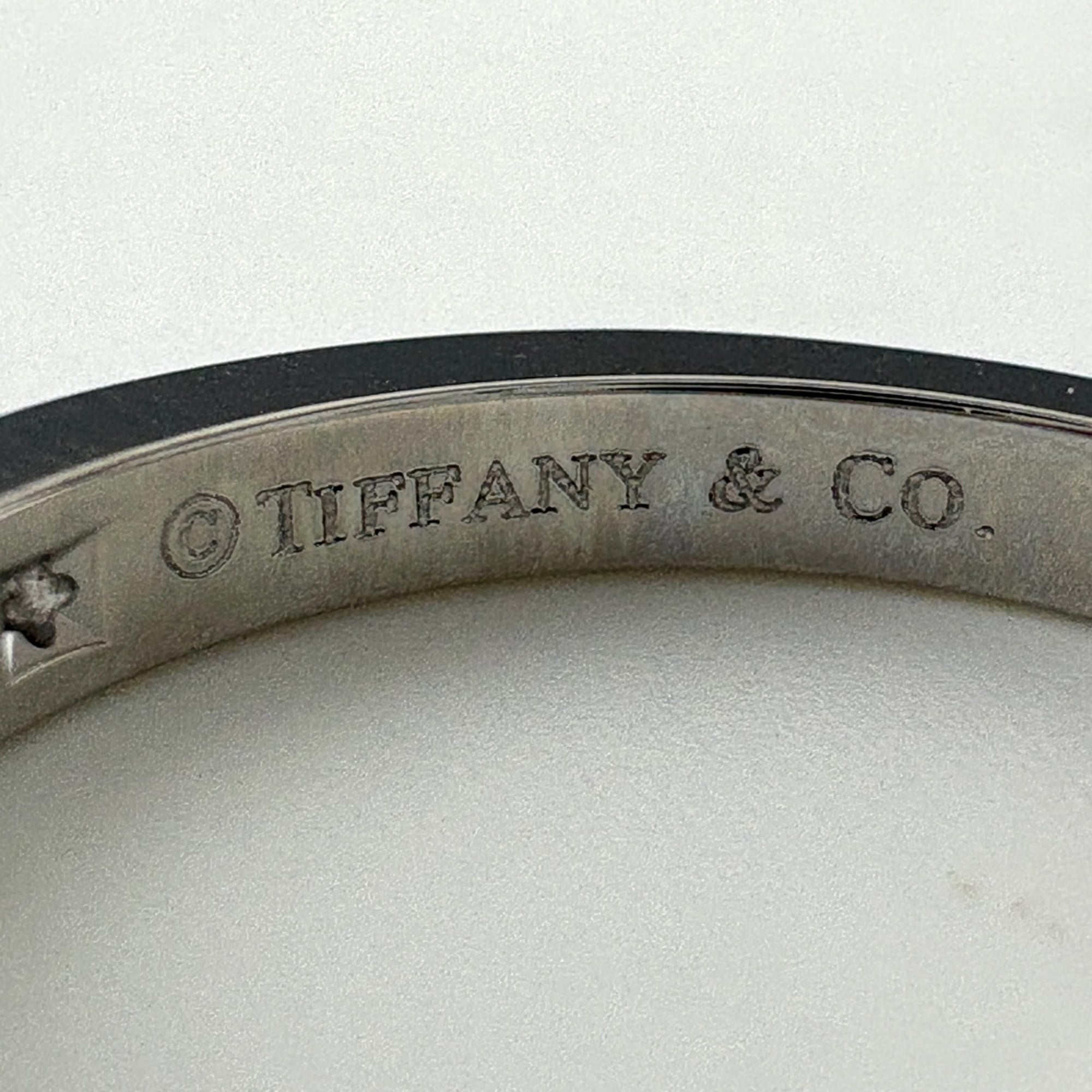 Tiffany Platinum 950 Band Ring (Pre-Owned)