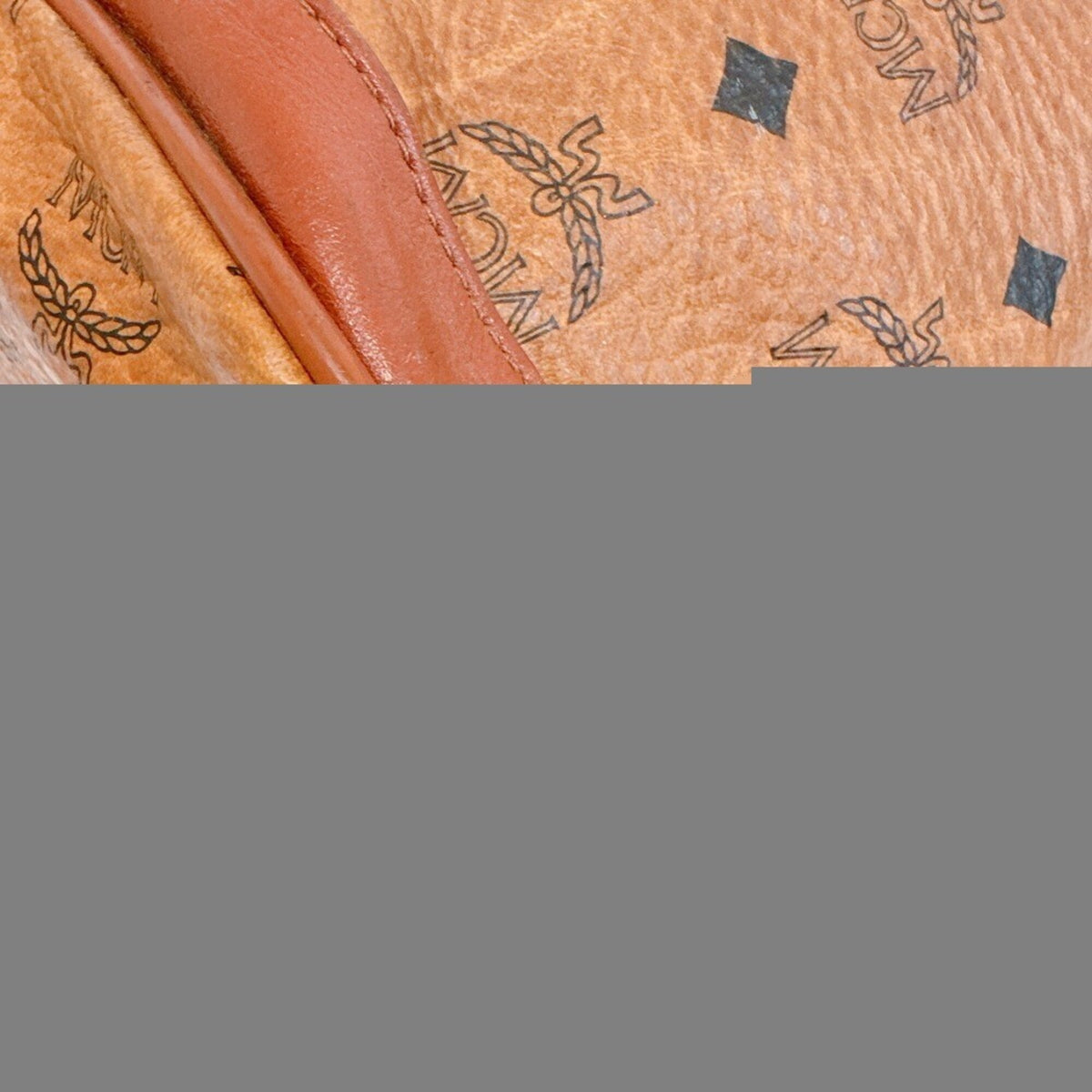 Mcm Brown Leather Shoulder Bag (Pre-Owned)
