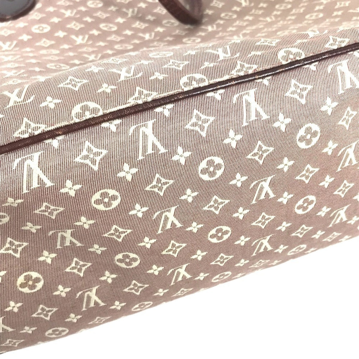 Louis Vuitton Red Color Sepia Monogram Idylle Shoulder Bag Tote Bag (Pre-Owned)