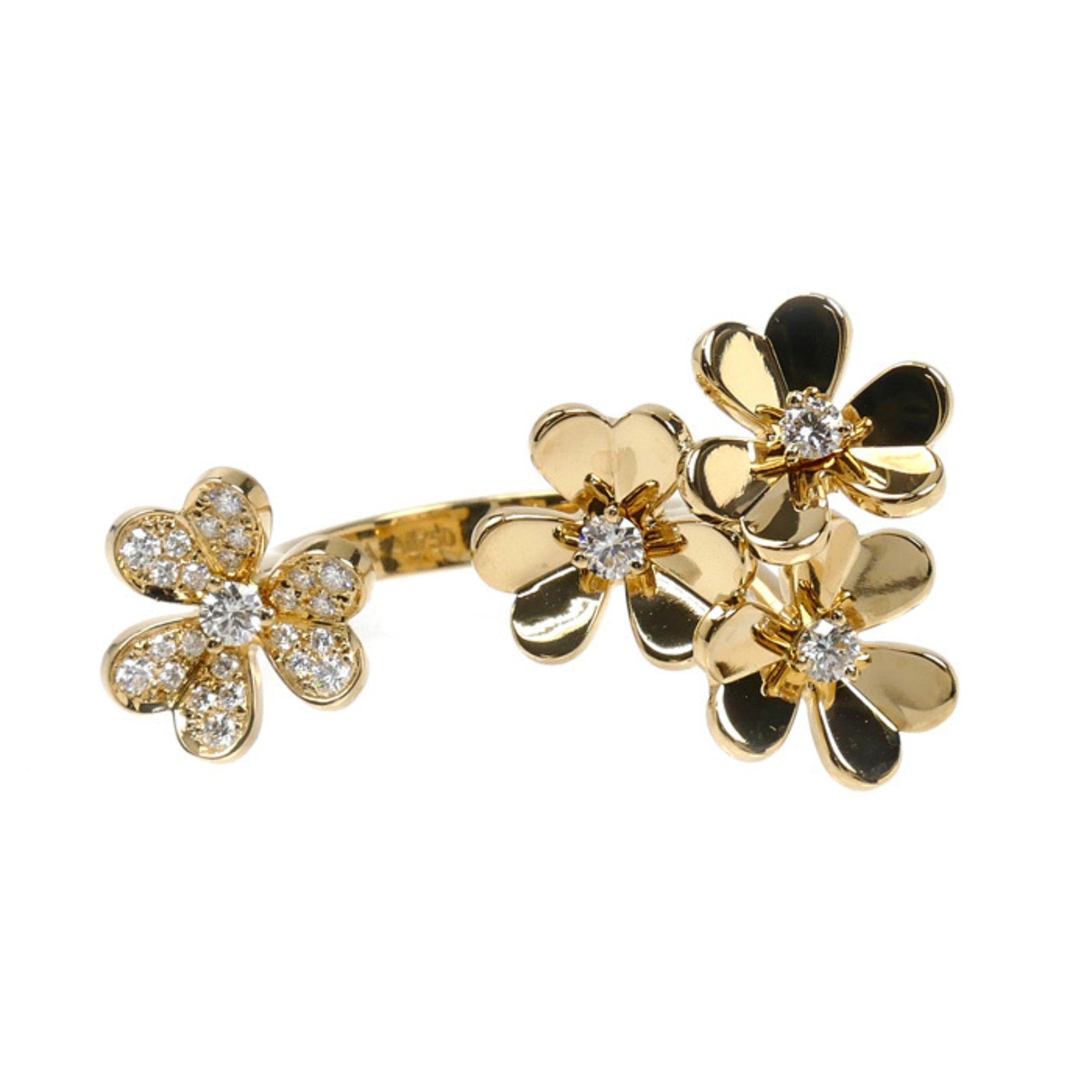 Van Cleef & Arpels Yellow Gold (18K) Band Ring (Pre-Owned)