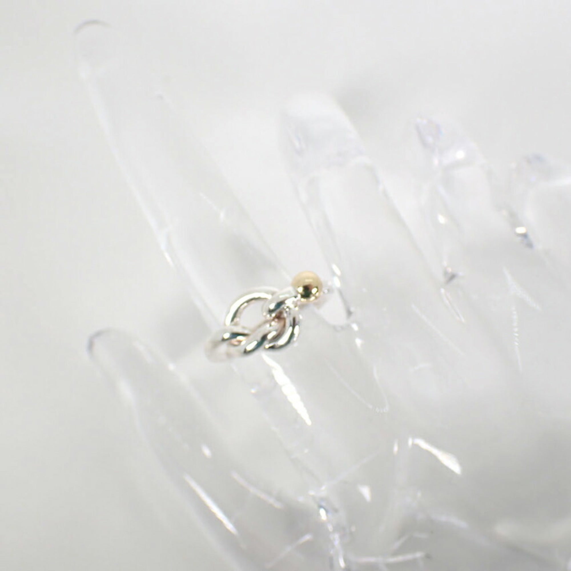 Tiffany Yellow Gold (18K) Sterling Silver 925 Band Ring (Pre-Owned)