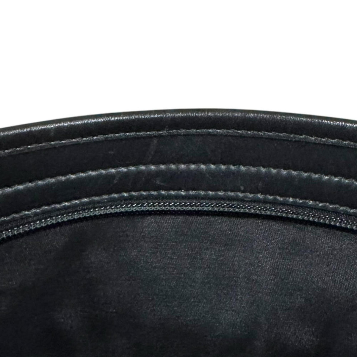 Gucci Black Brown Gg Canvas Leather Shoulder Bag (Pre-Owned)