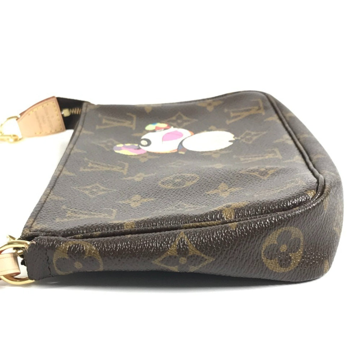 Louis Vuitton Brown Monogram Panda Monogram Canvas Handbag Pouch Shoulder Bag (Pre-Owned)