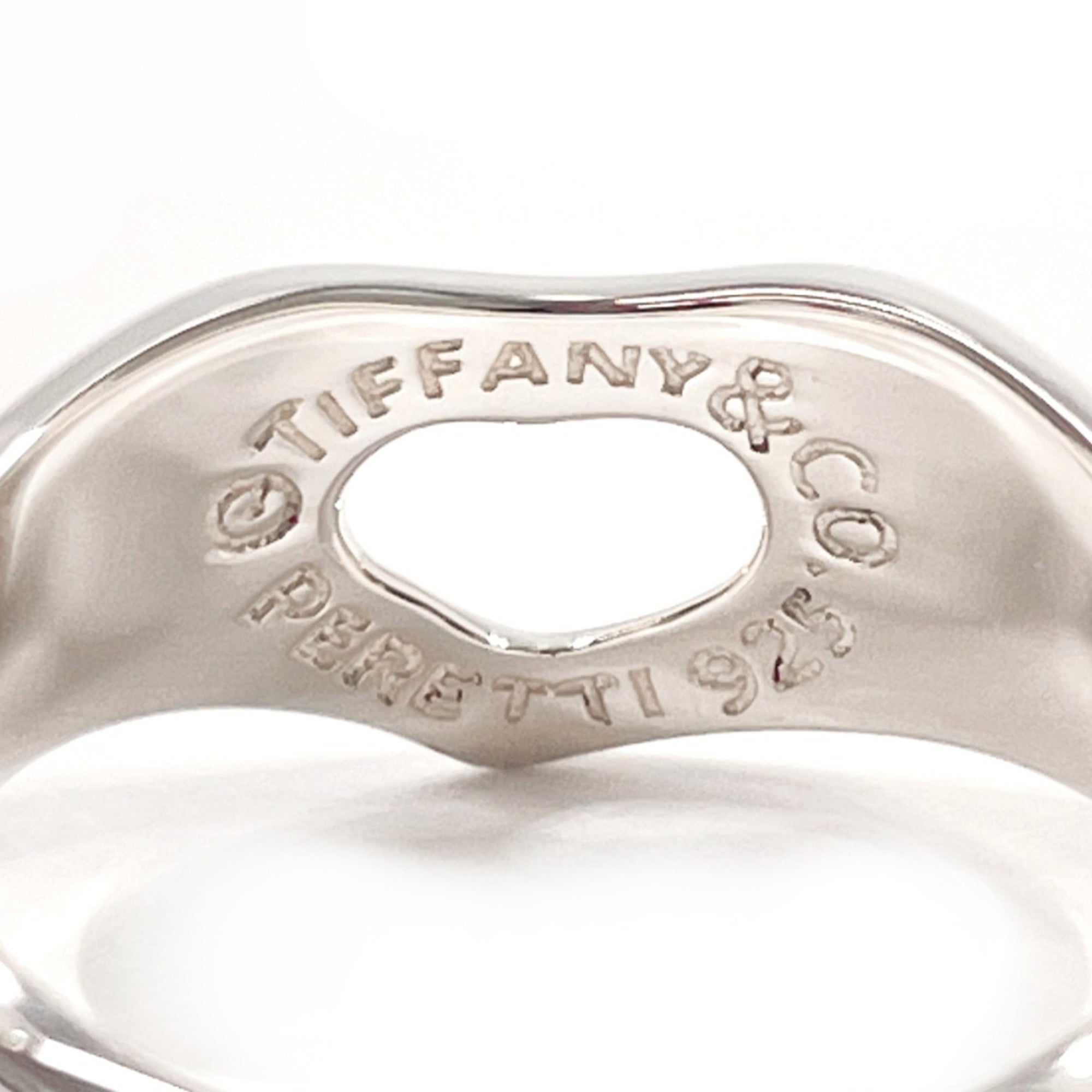 Tiffany Silver Silver 925 Band Ring (Pre-Owned)