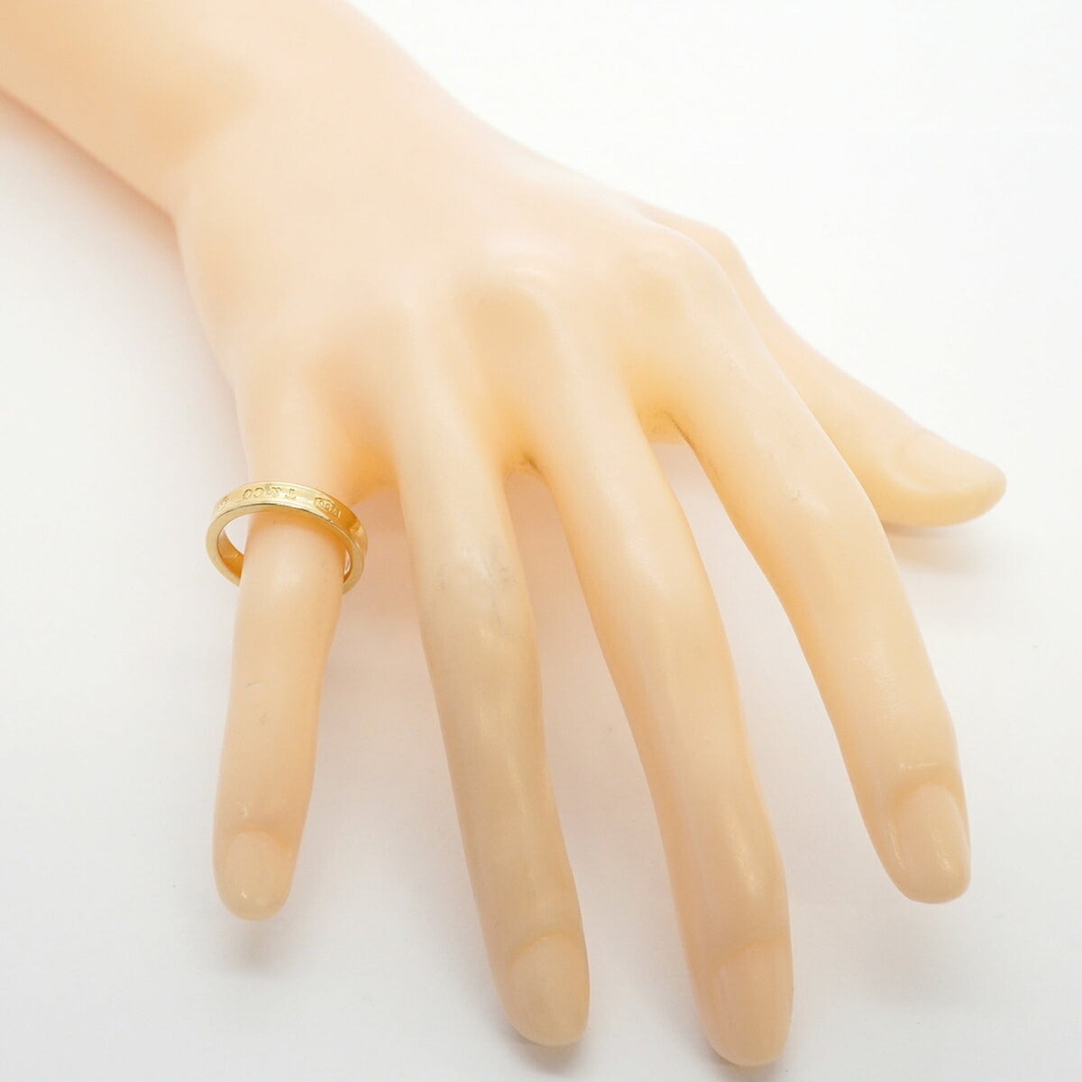 Tiffany Yellow Gold (18K) Band Ring (Pre-Owned)