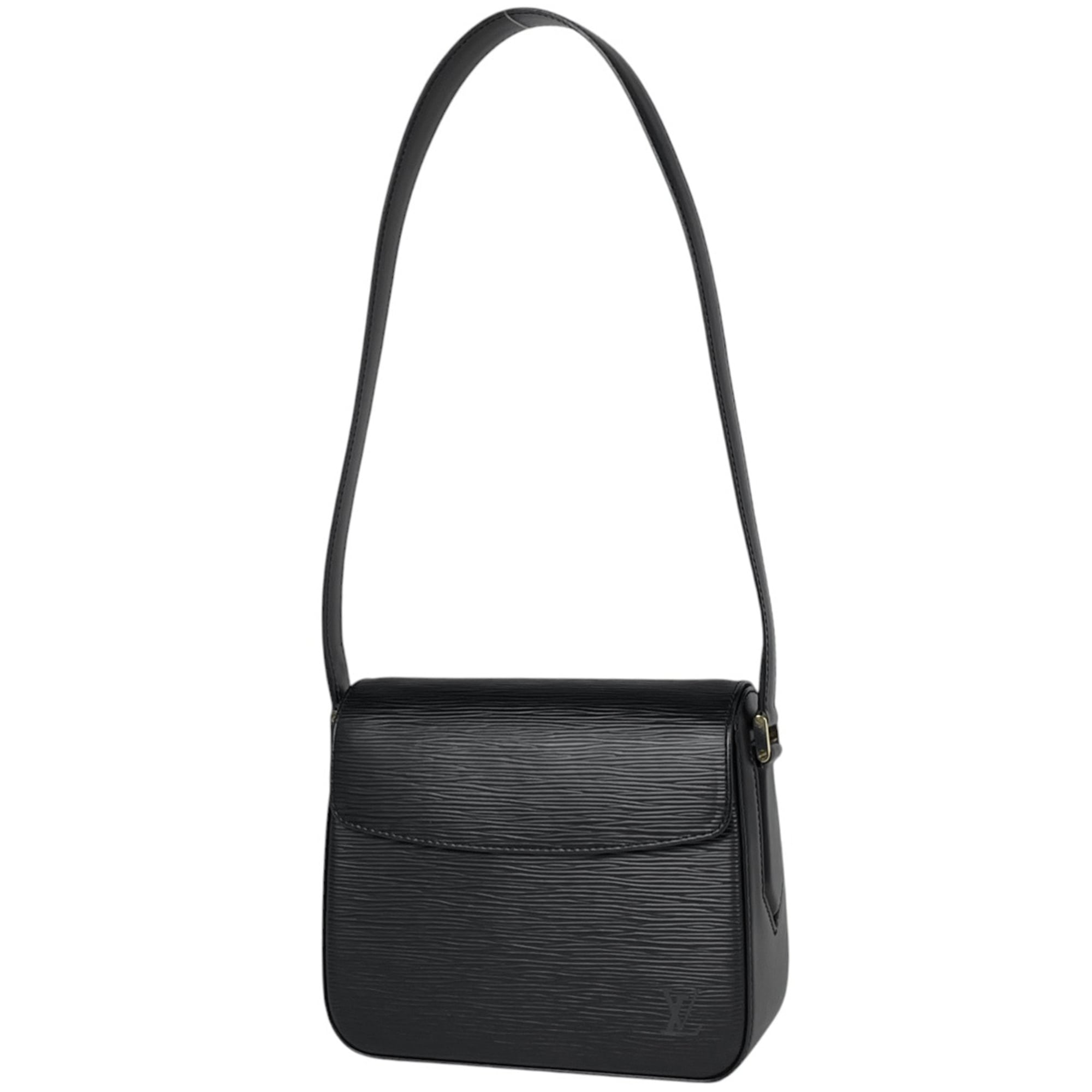 Louis Vuitton Epi Black Noir Epi Leather Shoulder Bag (Pre-Owned)