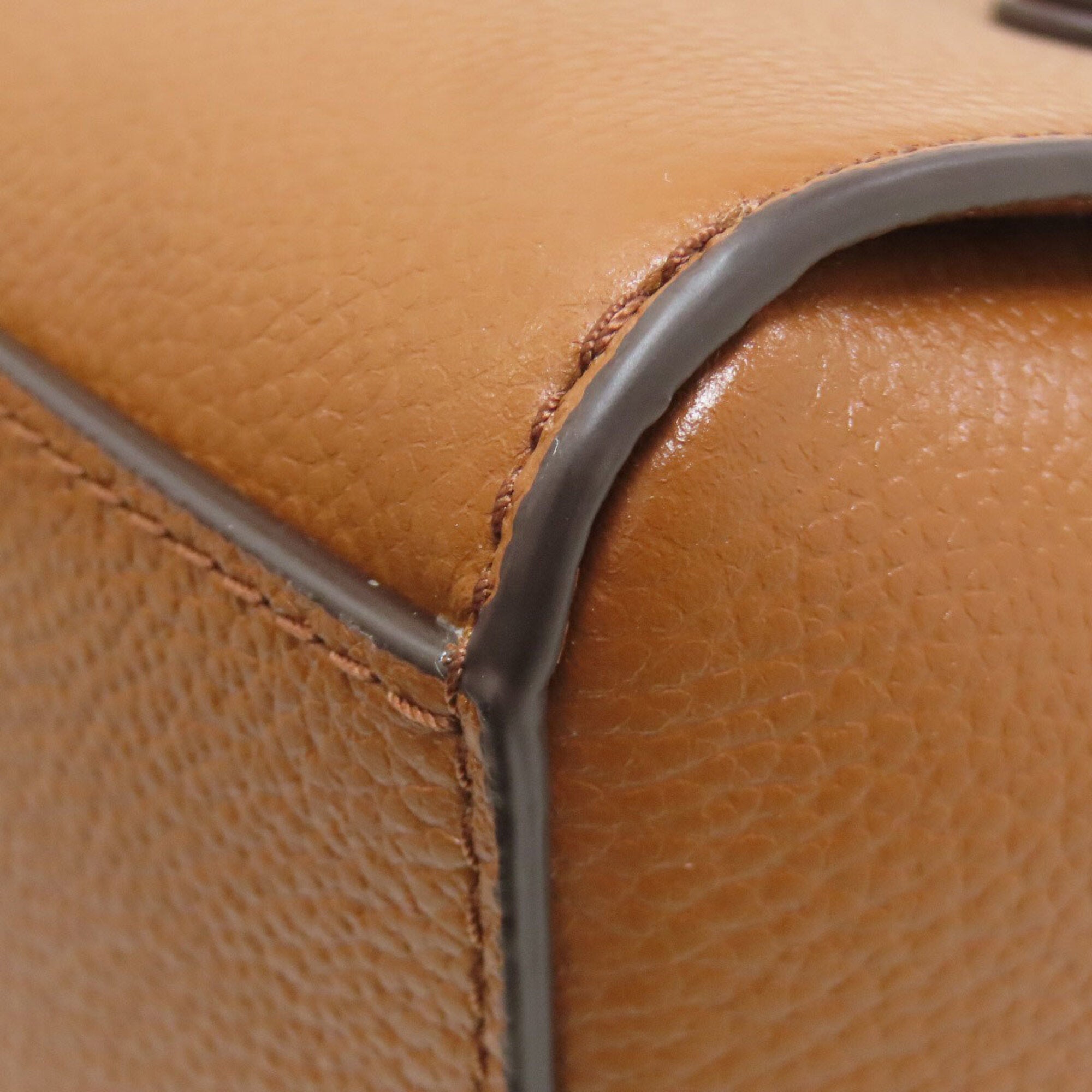 Michael Kors Brown Pvc Handbag Pouch (Pre-Owned)