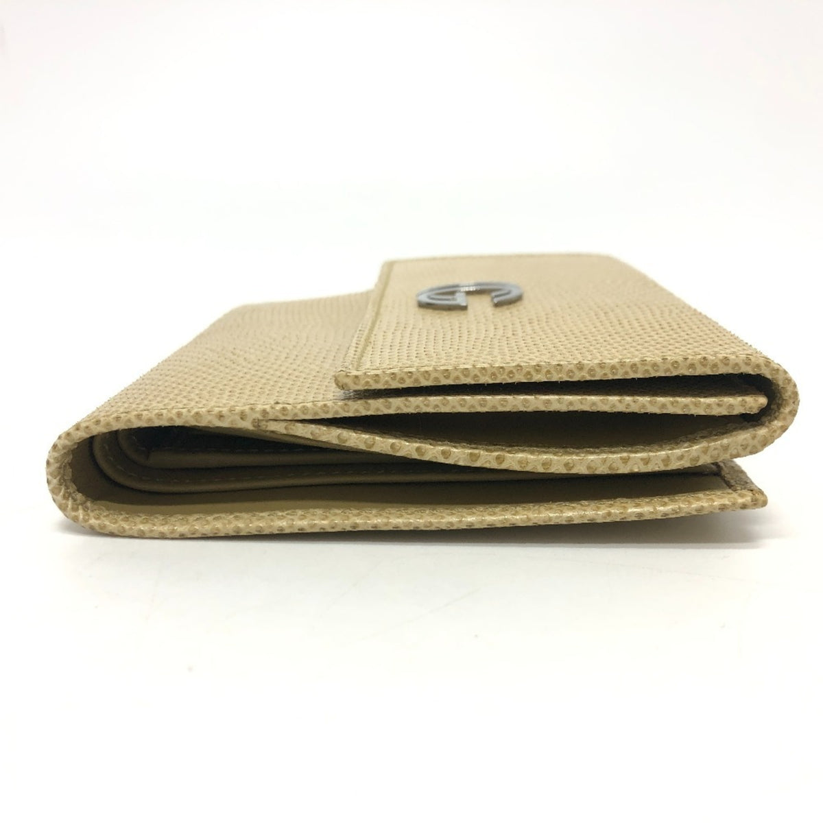 Gucci Beige Leather Wallet (Bi-Fold) (Pre-Owned)