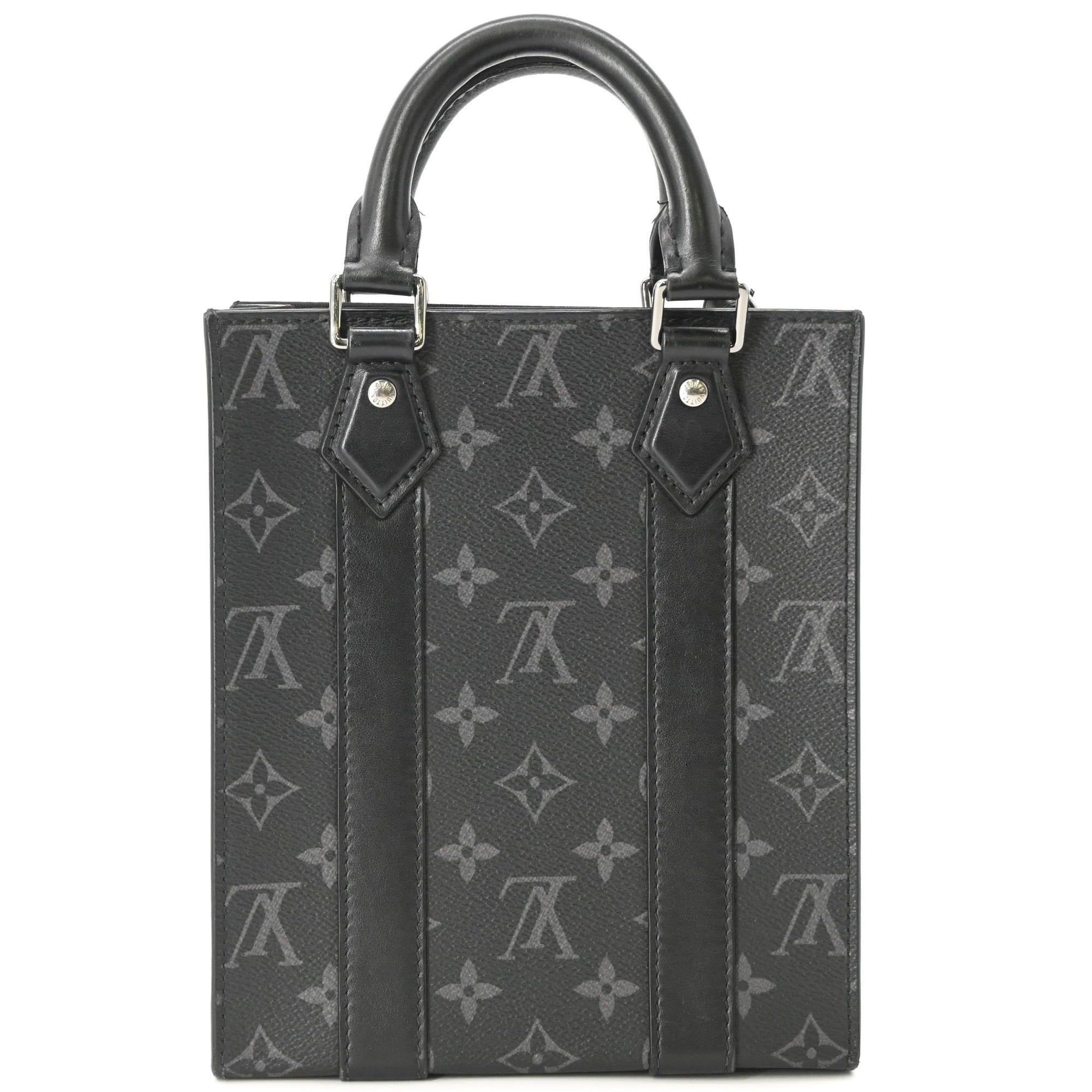 Louis Vuitton Black Monogram Handbag Shoulder Bag (Pre-Owned)