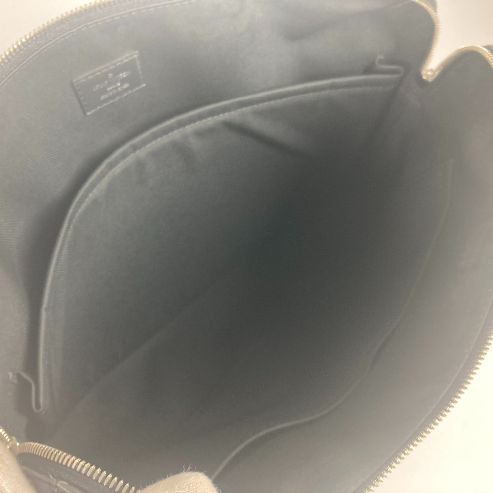 Louis Vuitton Black Noir Epi Leather Briefcase Tote Bag (Pre-Owned)