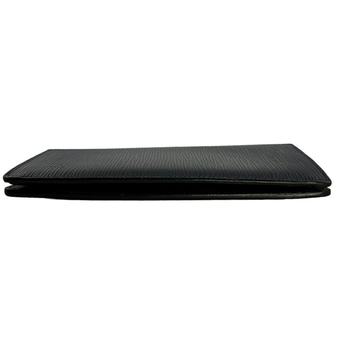 Louis Vuitton Noir Epi Leather Long Wallet (Bi-Fold) (Pre-Owned)