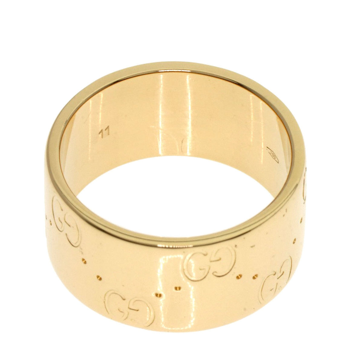 Gucci Icon Yellow Band Ring (Pre-Owned)