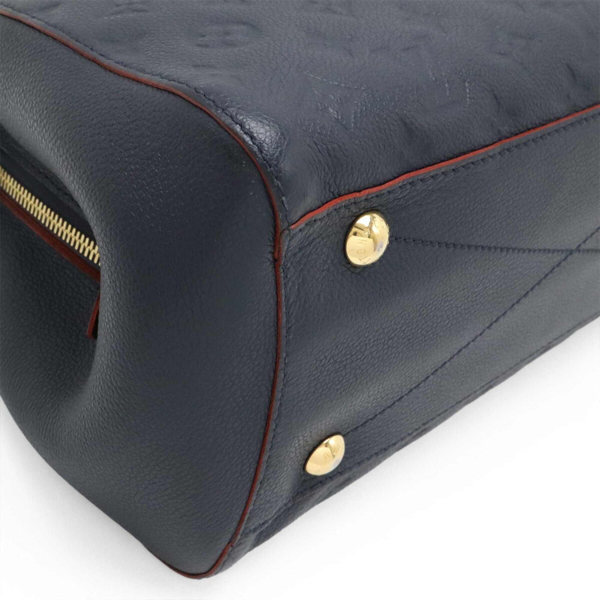 Louis Vuitton Marine Rouge Monogram Empreinte Leather Handbag Shoulder Bag (Pre-Owned)