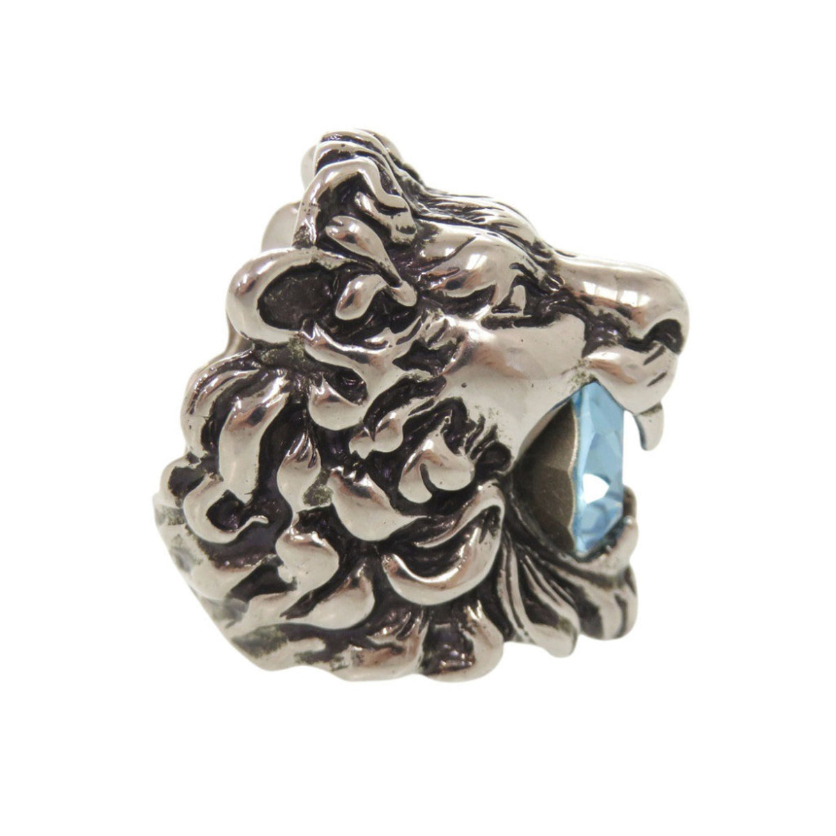 Gucci Silver Metal Band Ring (Pre-Owned)