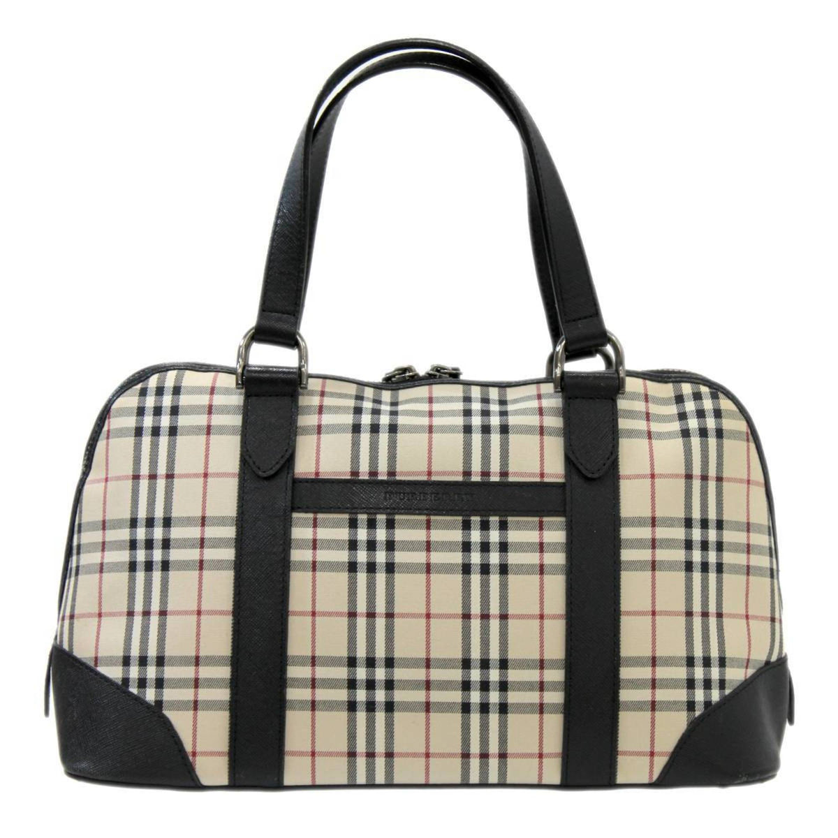 Burberry Multi-Color Canvas Handbag (Pre-Owned)