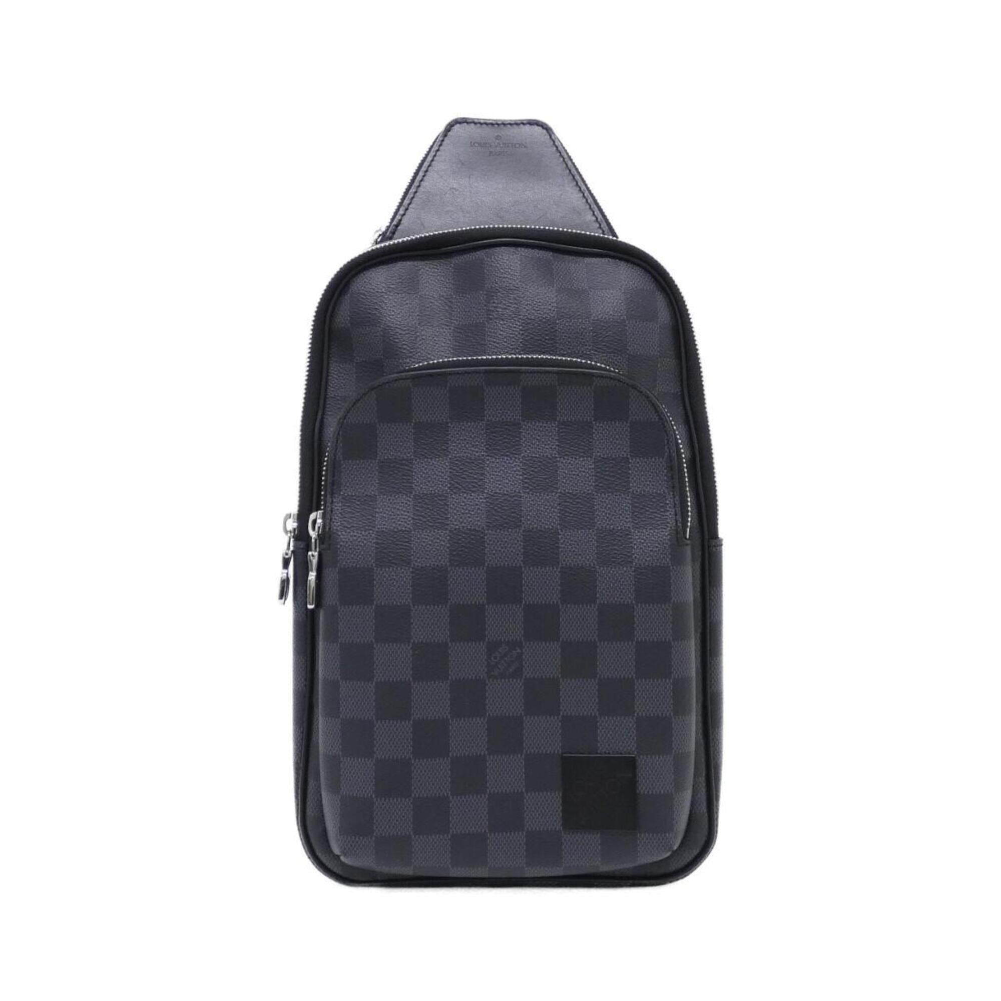 Louis Vuitton Graphite Coated Canvas Shoulder Bag (Pre-Owned)